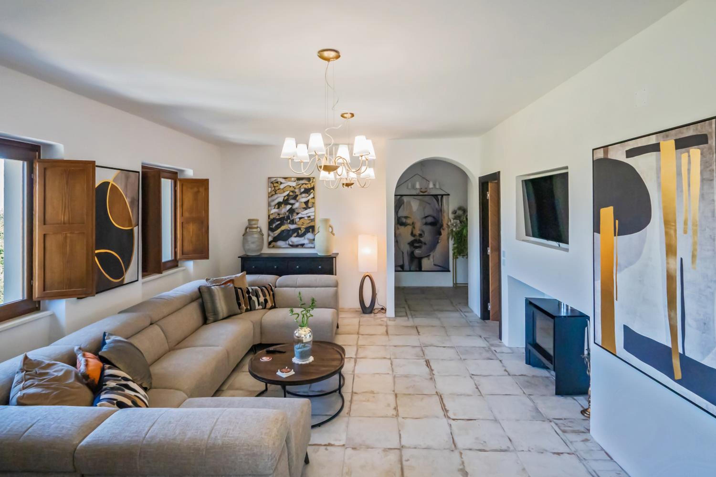 Villa Velius in coastal Campgana, Itlay