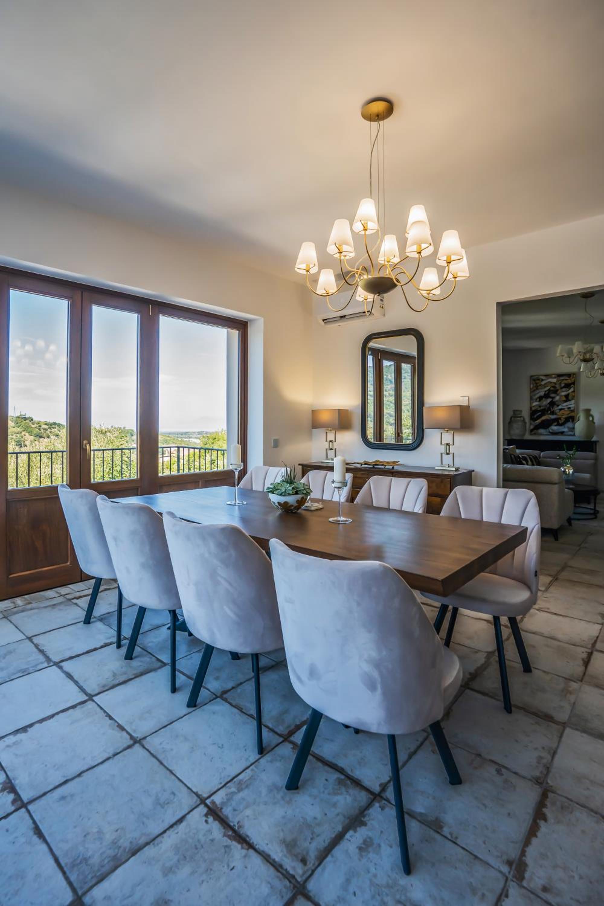 Villa Velius in coastal Campgana, Itlay