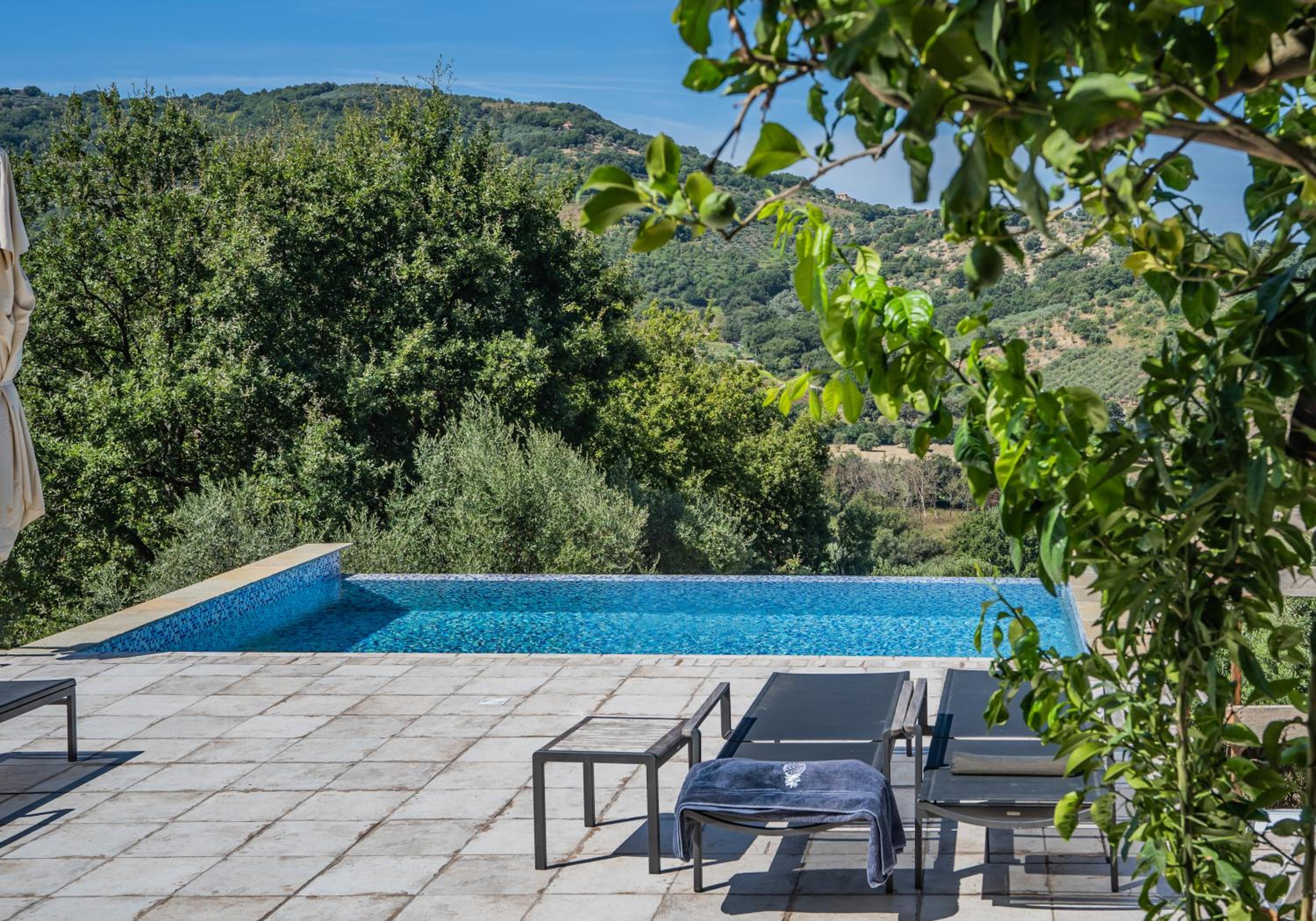 Villa Velius in coastal Campgana, Itlay