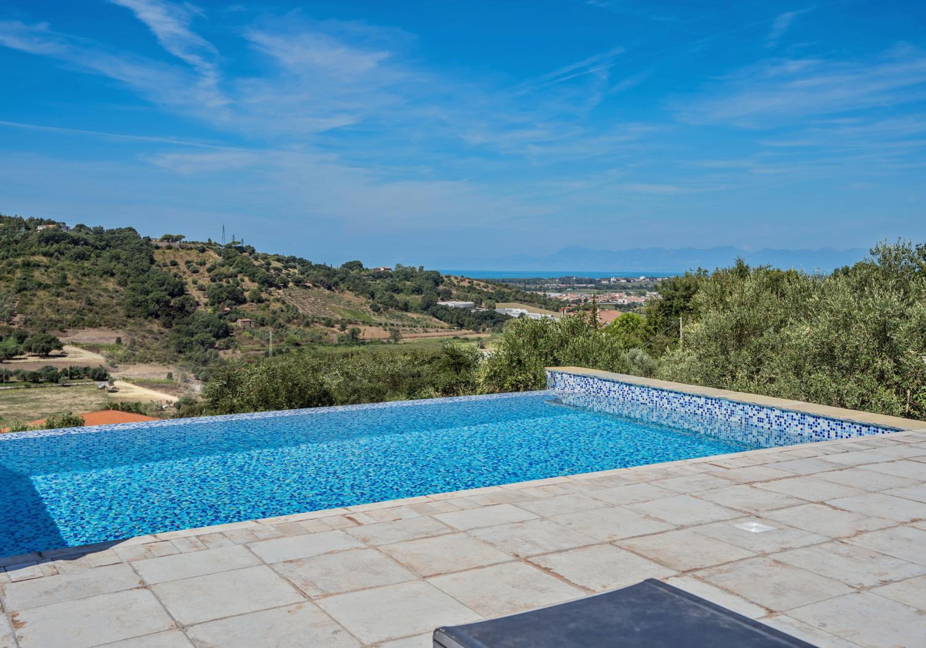 Villa Velius in coastal Campgana, Itlay