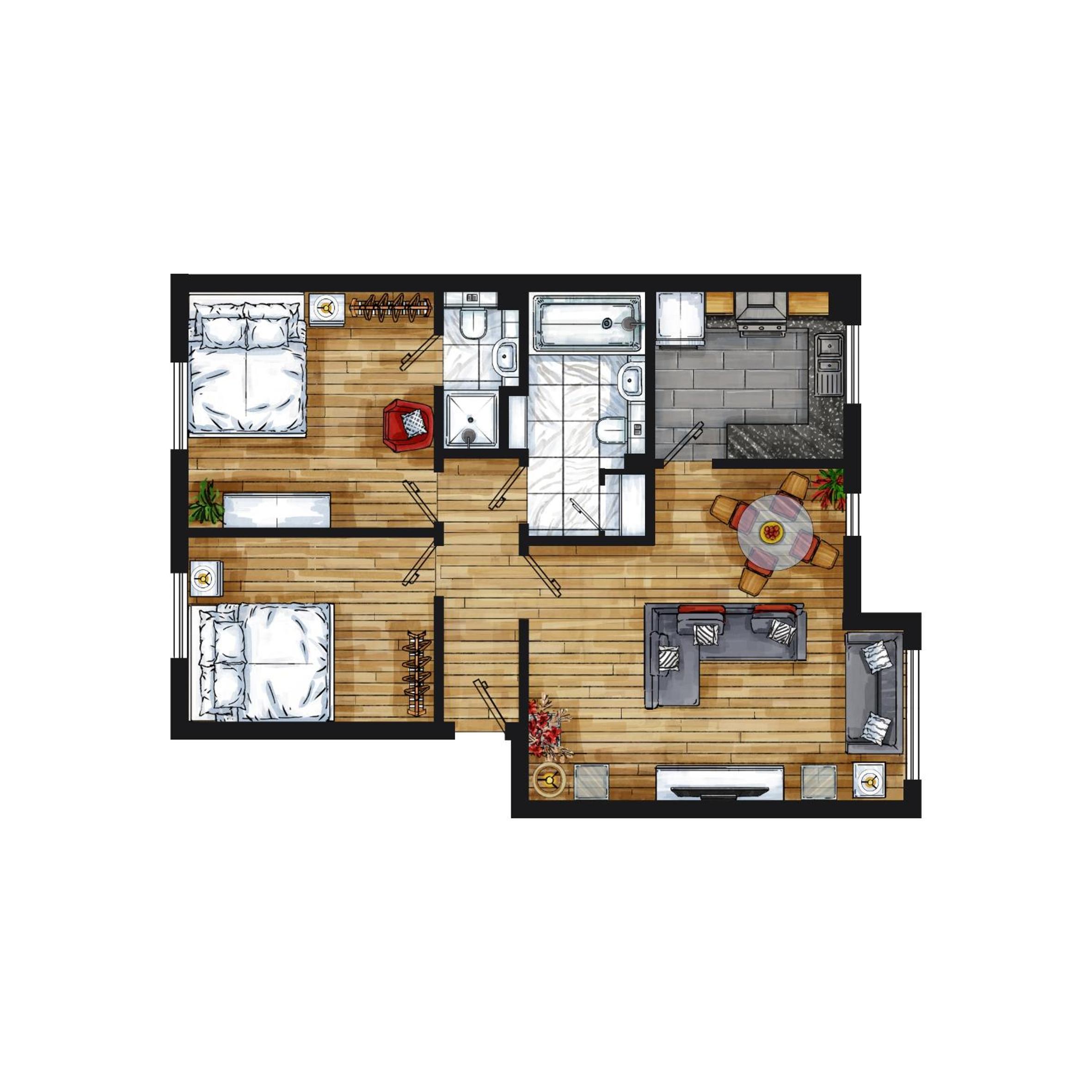 hotel room