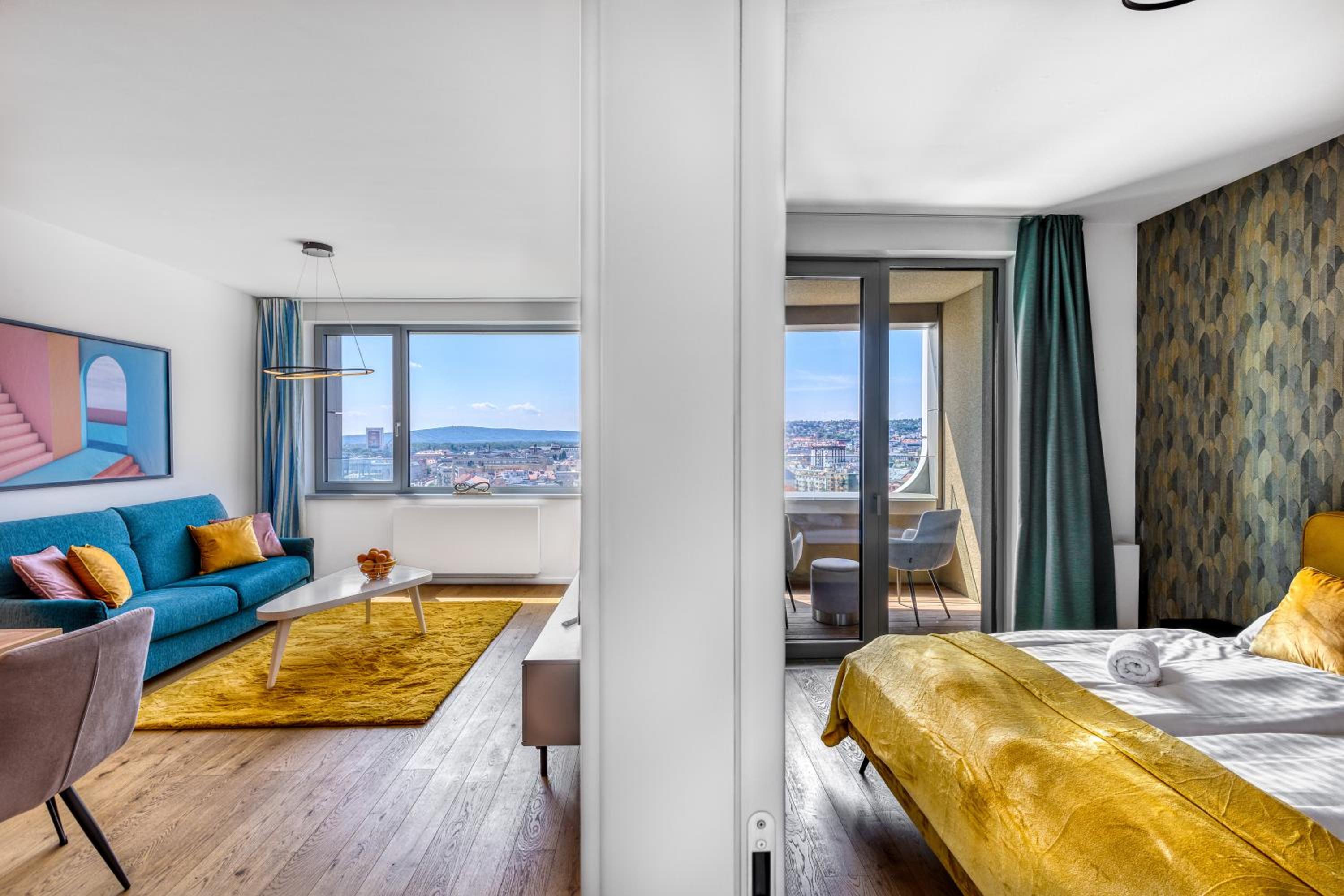 SKY PARK 1 - Luxurious #INSTAworthy Apartment in Downtown City Center with Included Parking, Best Address in Town view 2