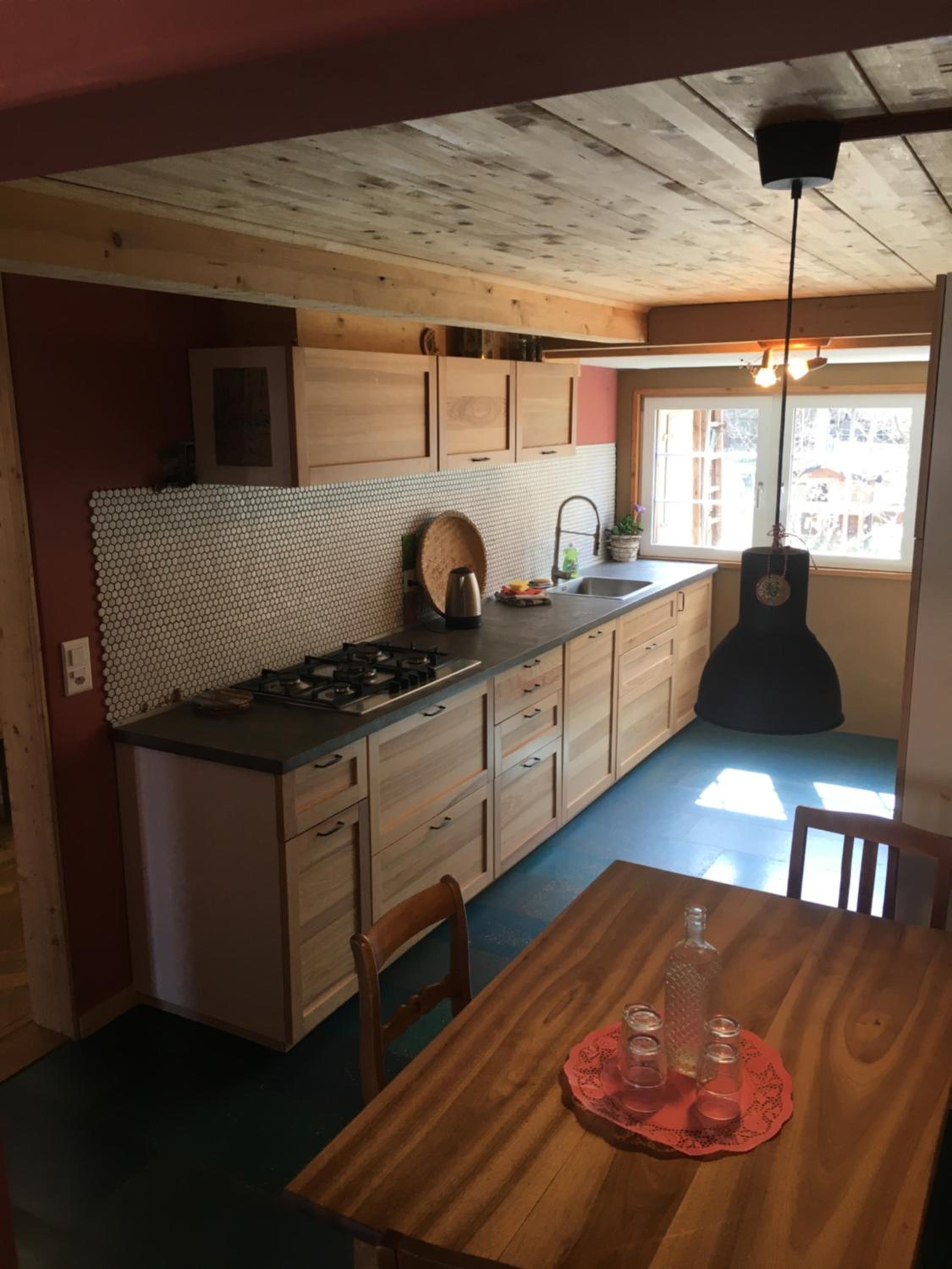 Farbige Wohnung Zentral