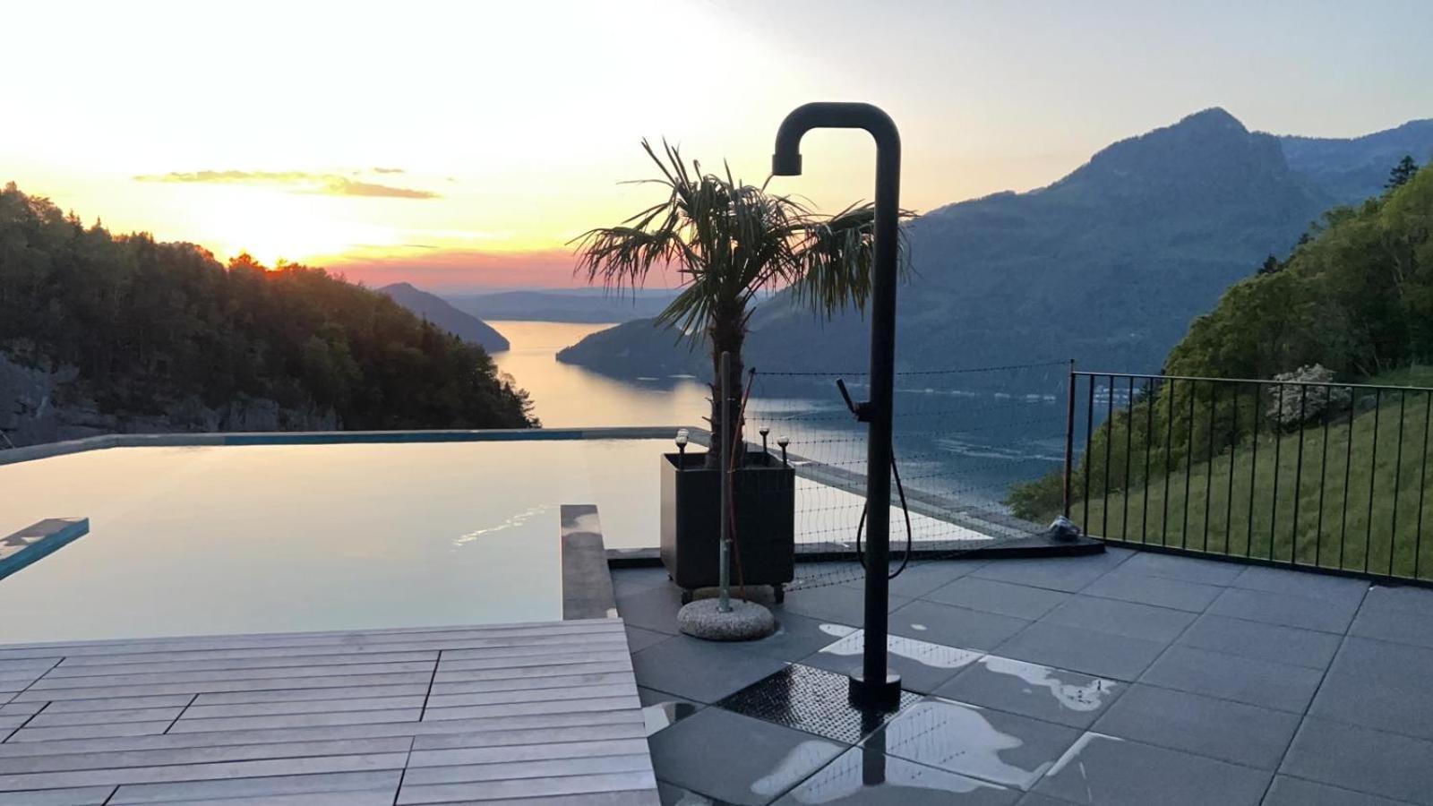 Villa mit Blick auf Vierwaldstättersee