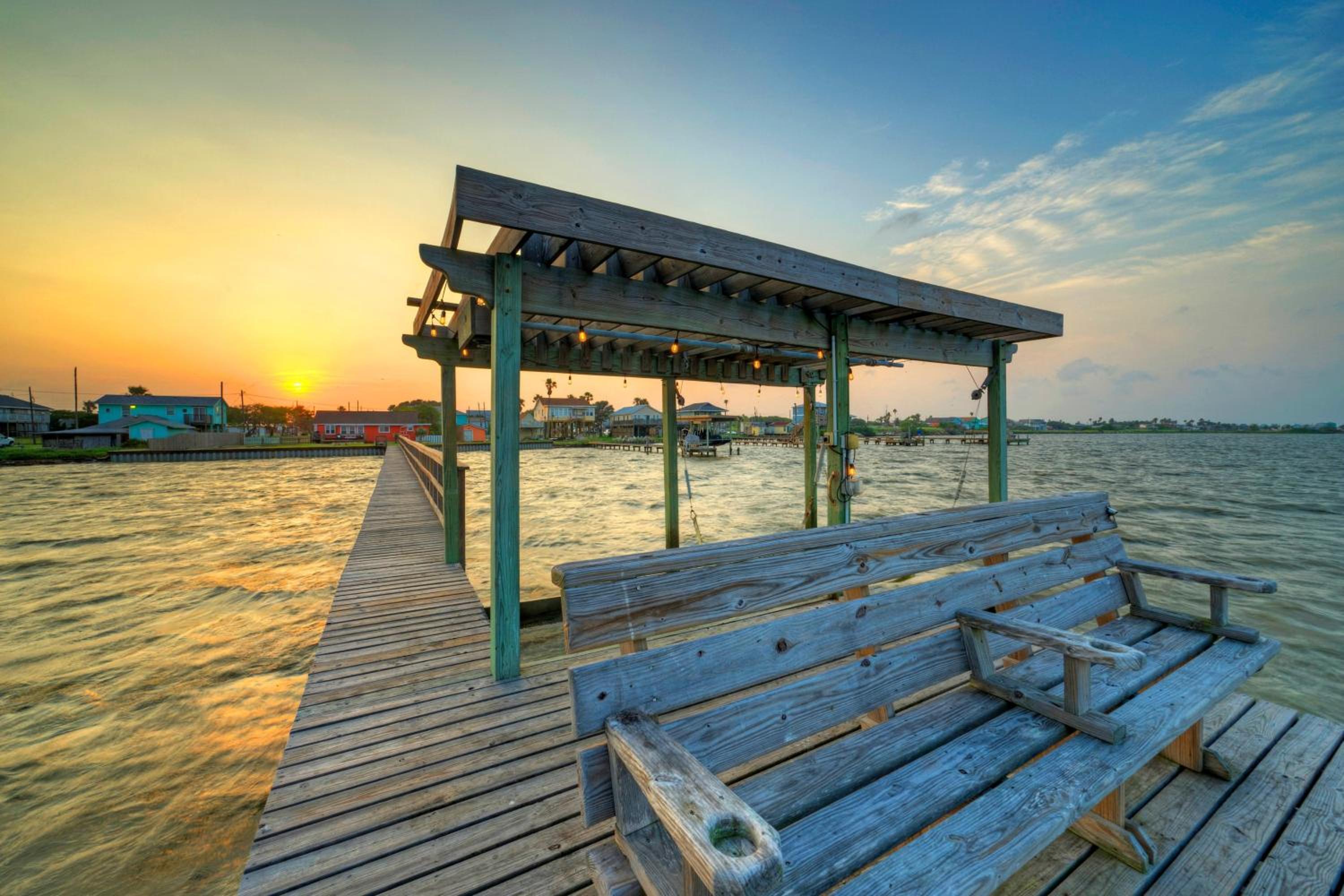 Waterfront Retreat w Private Boat Dock Patio Views Shore Thing by AvantStay