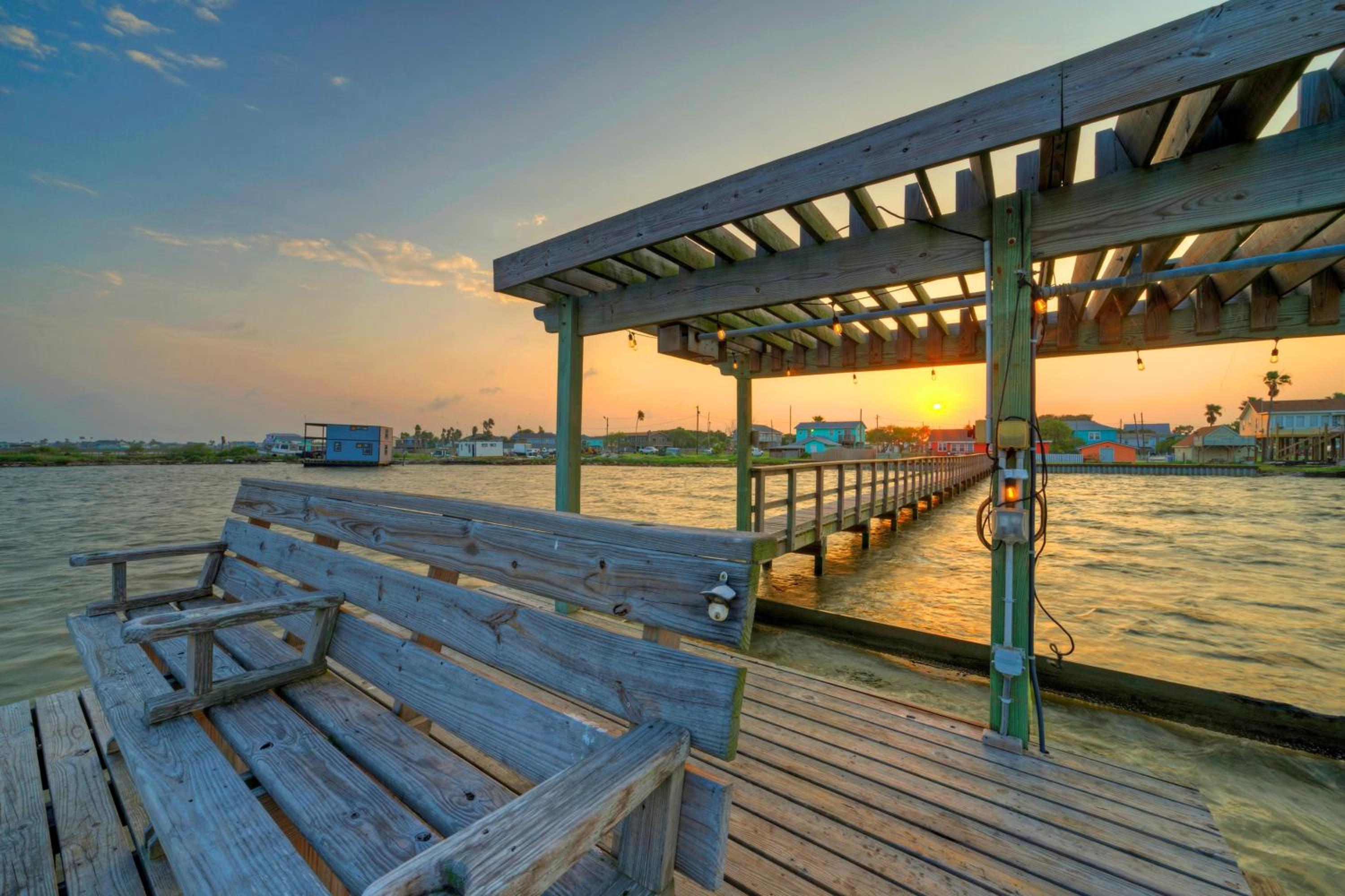 Waterfront Retreat w Private Boat Dock Patio Views Shore Thing by AvantStay
