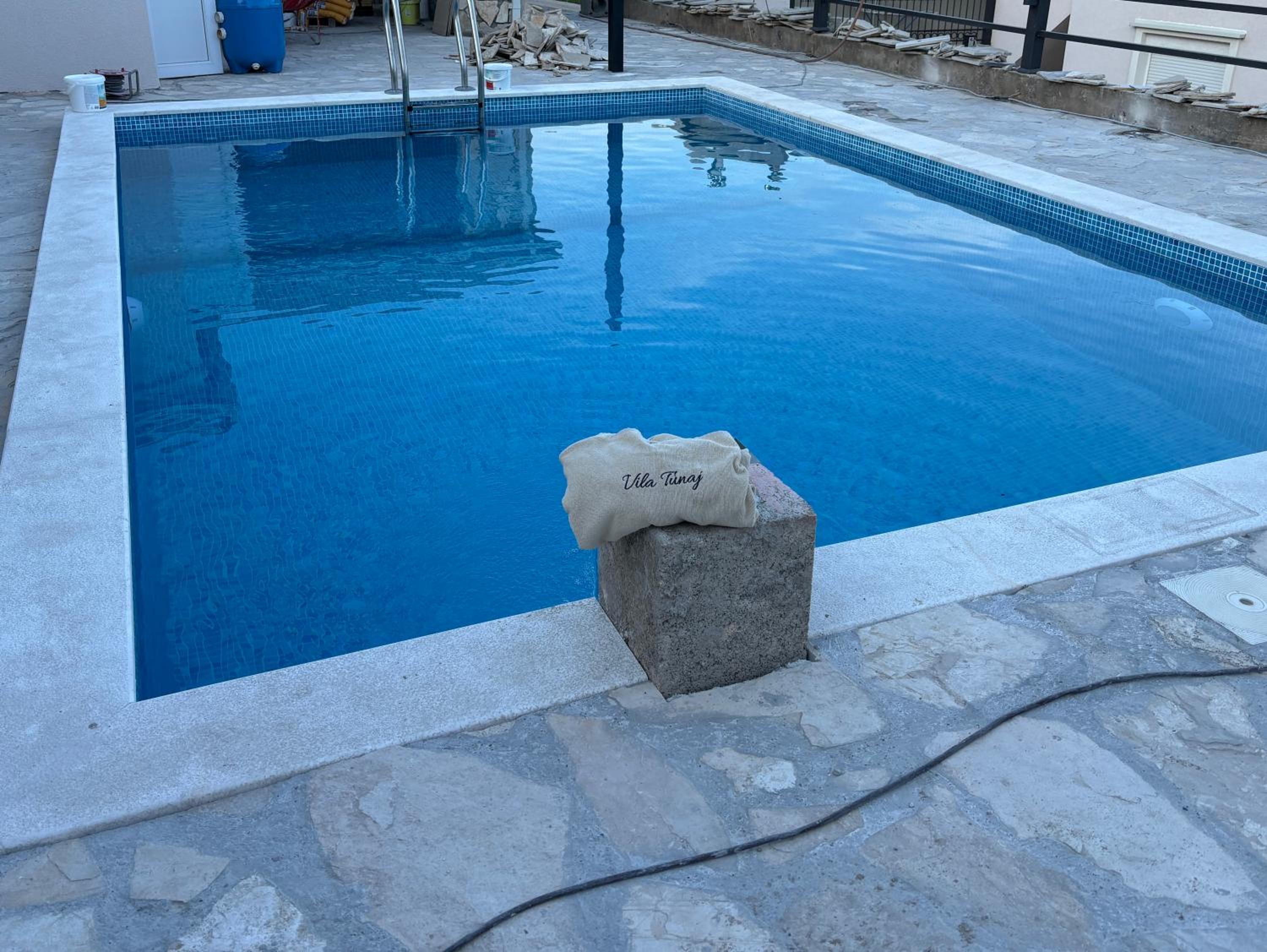 Villa Tunaj new Pool and BBQ view 3