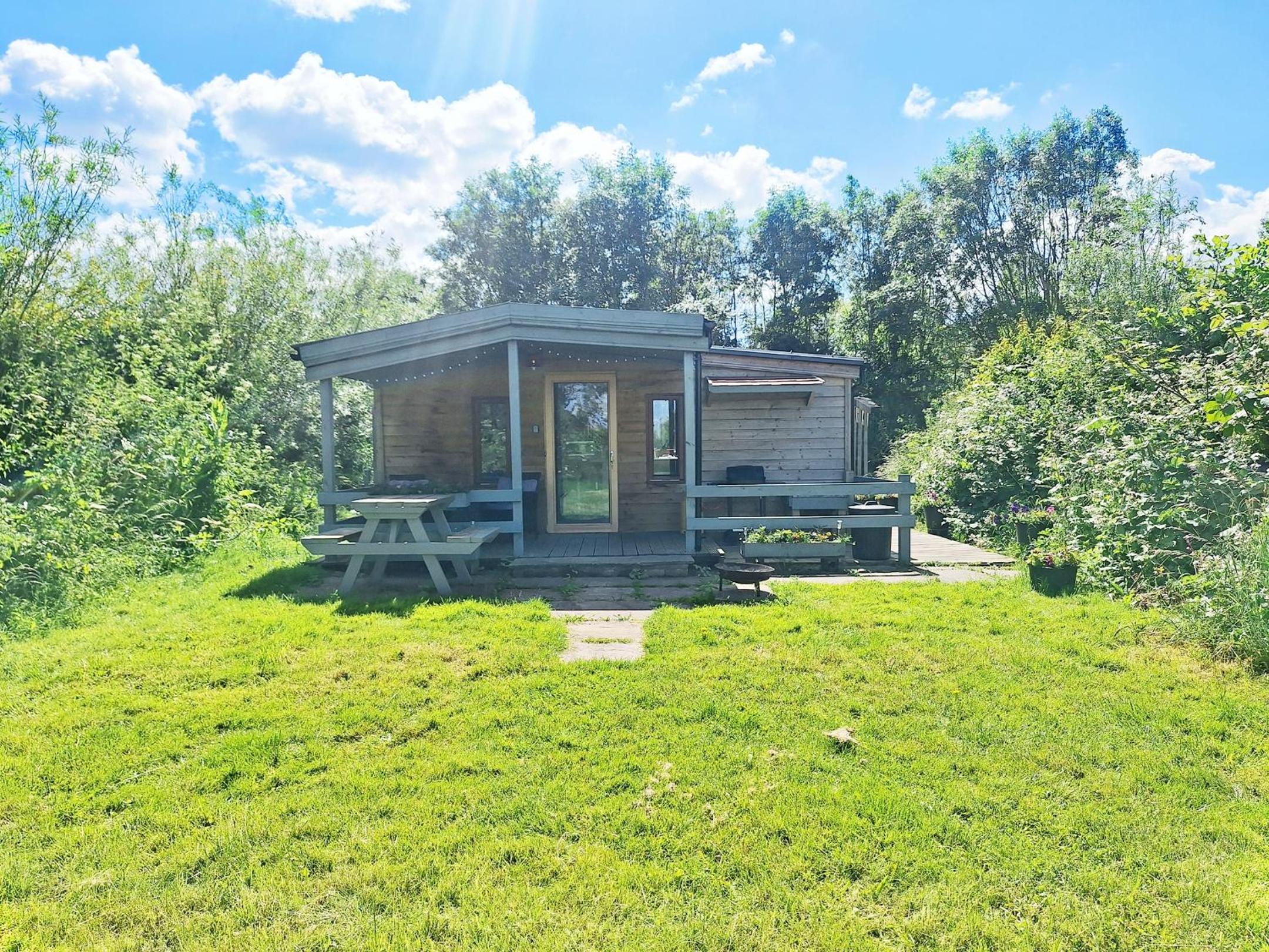 Beautiful Wooden tiny house, Glamping cabin with hot tub 2 view 2