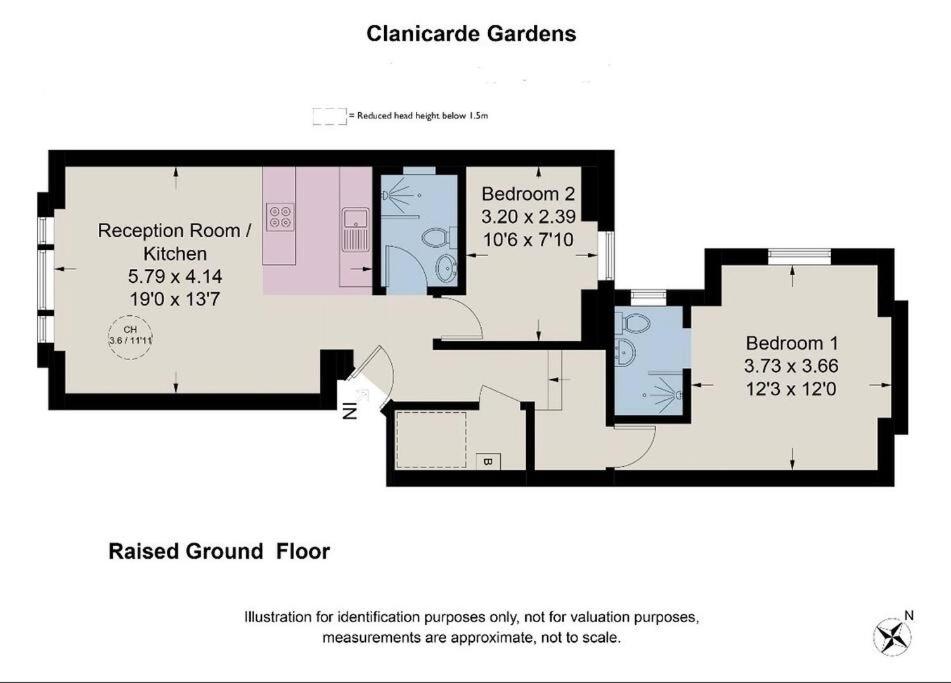 Idyllic 2Bed 2Bath Apartment