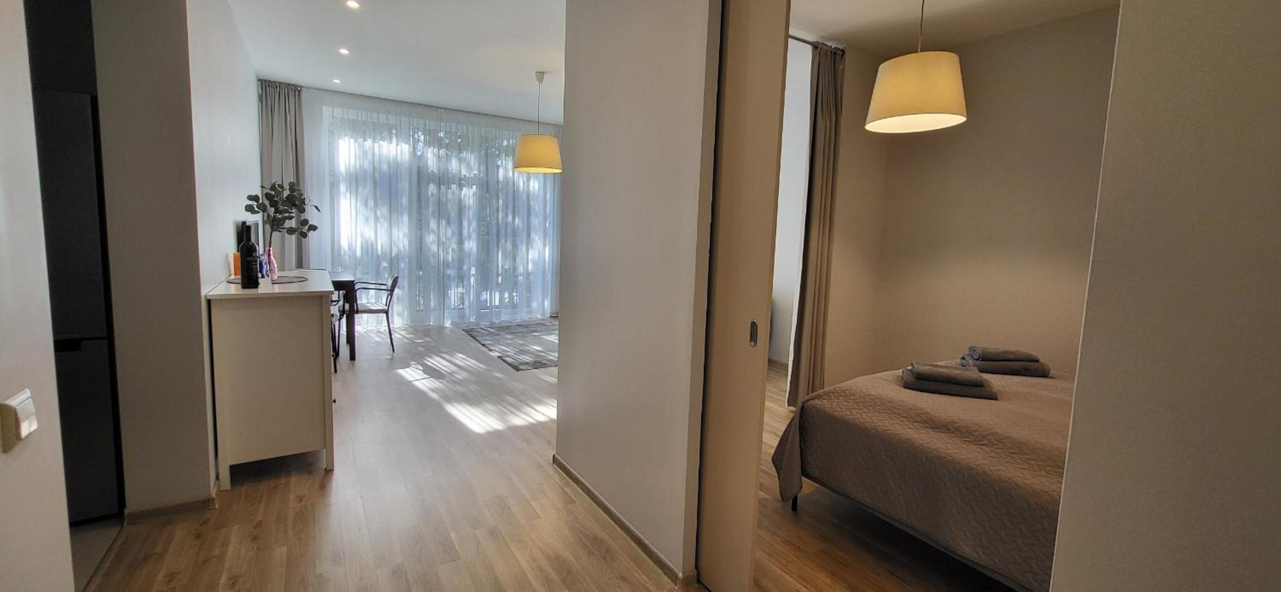 TARP PUŠŲ - jaukūs apartamentai Palangoje, Vanagupėje