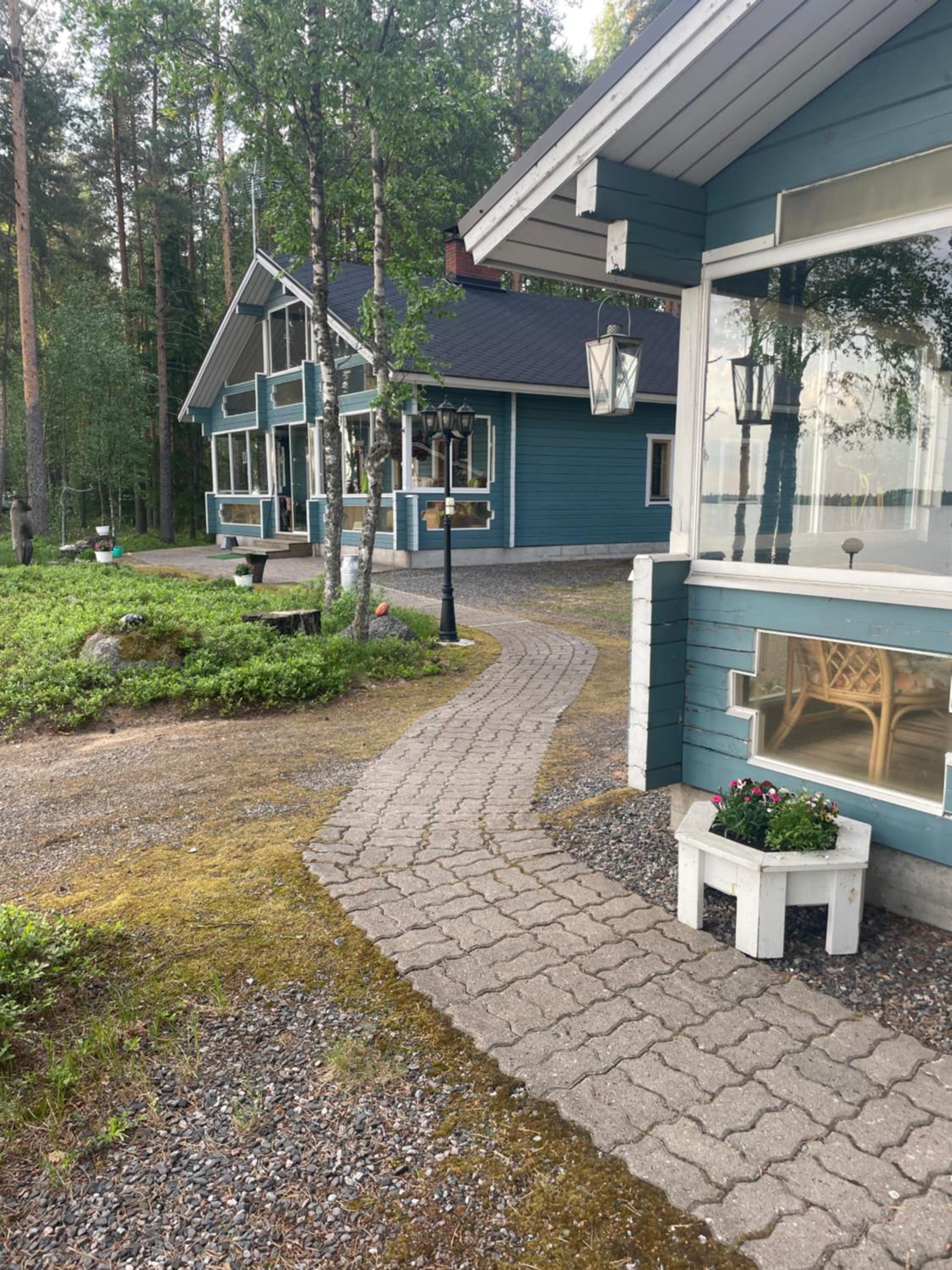 Huvila Pahkaranta Lestijärven rannalla
