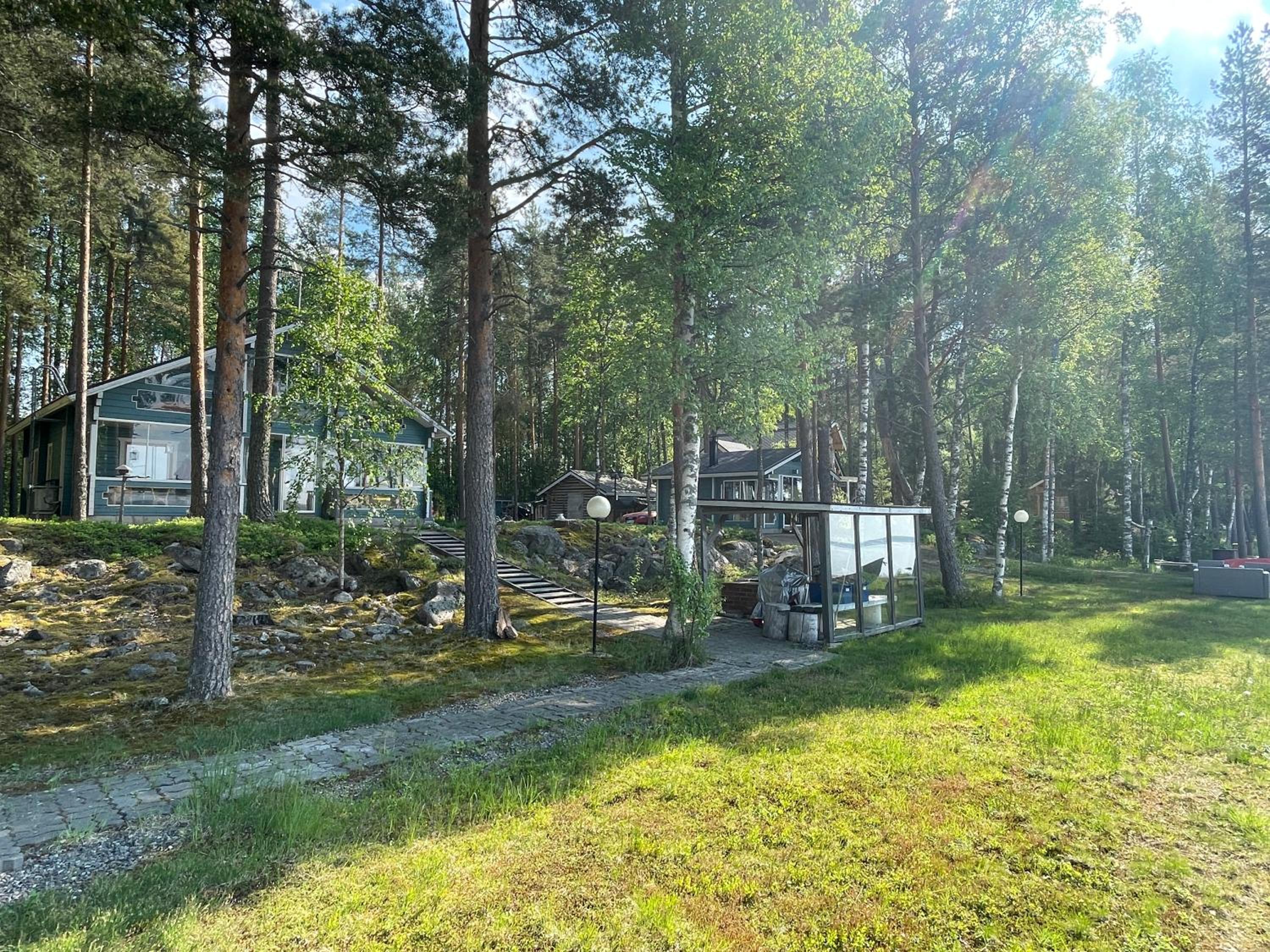 Huvila Pahkaranta Lestijärven rannalla