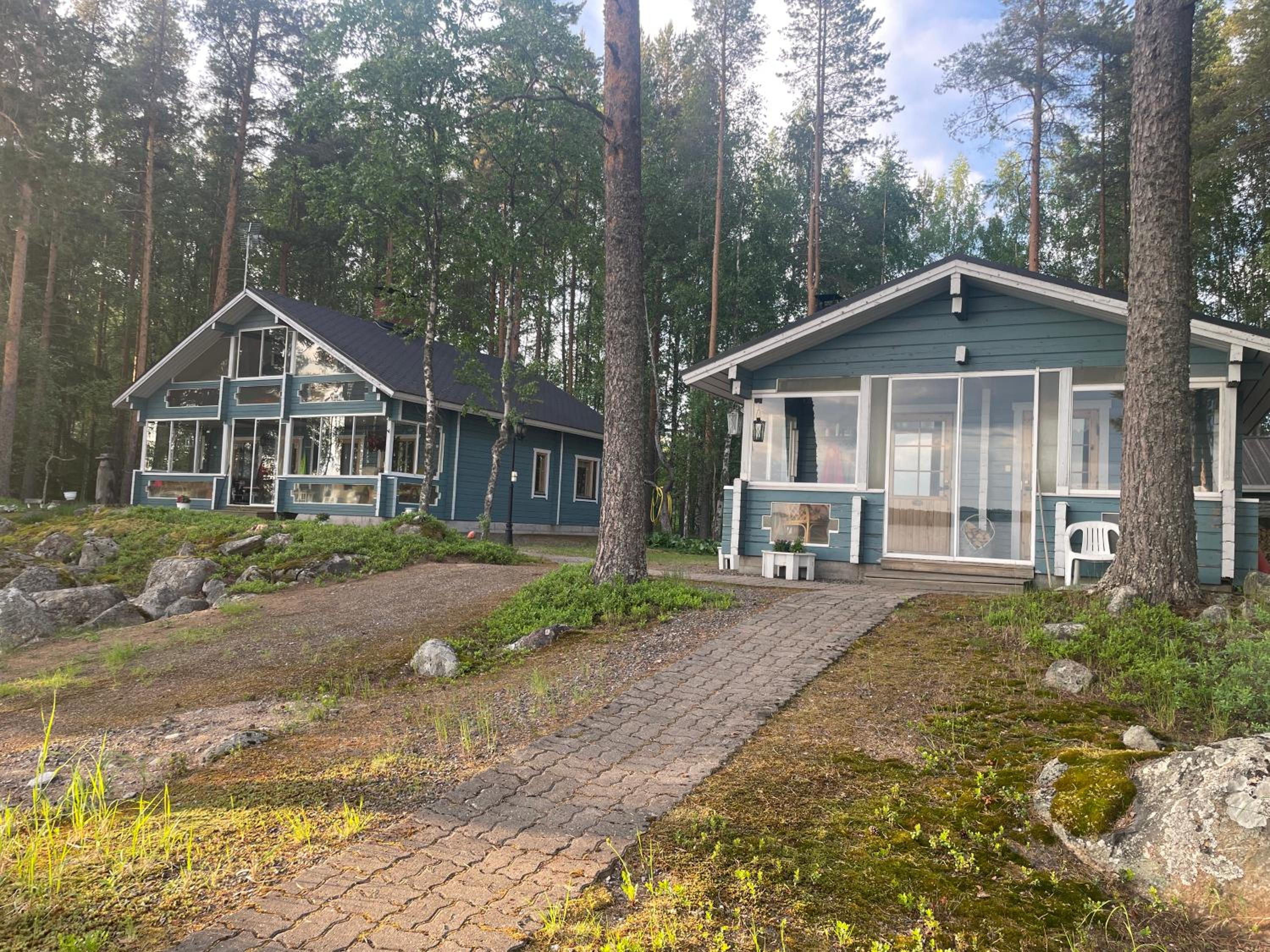 Huvila Pahkaranta Lestijärven rannalla
