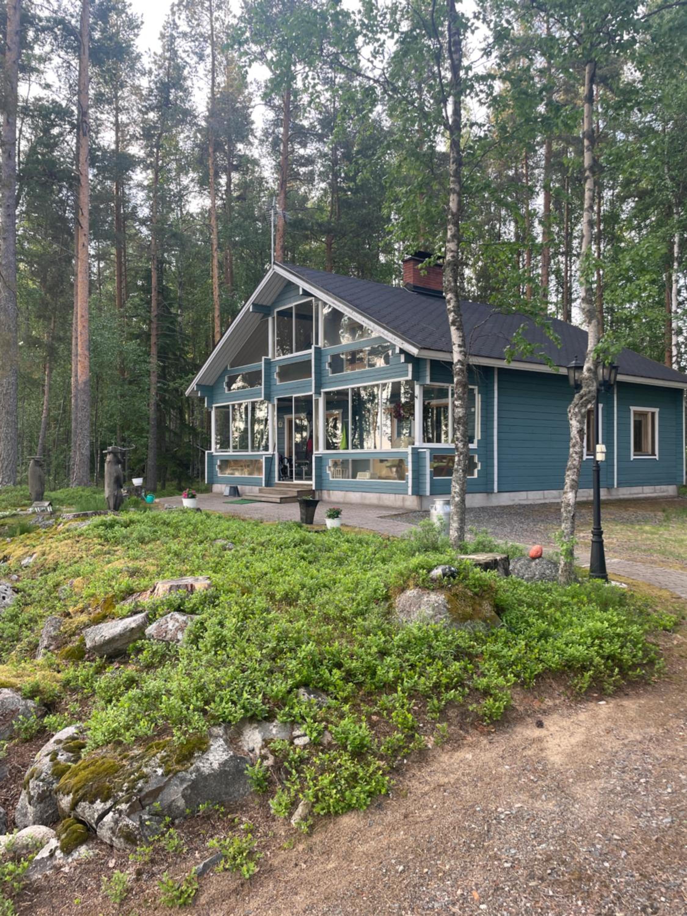 Huvila Pahkaranta Lestijärven rannalla