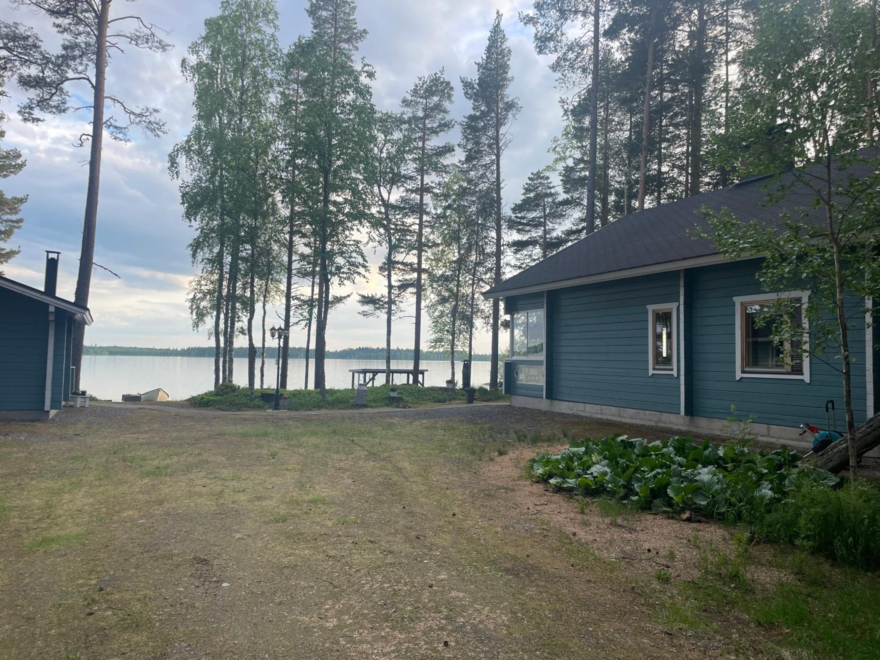 Huvila Pahkaranta Lestijärven rannalla
