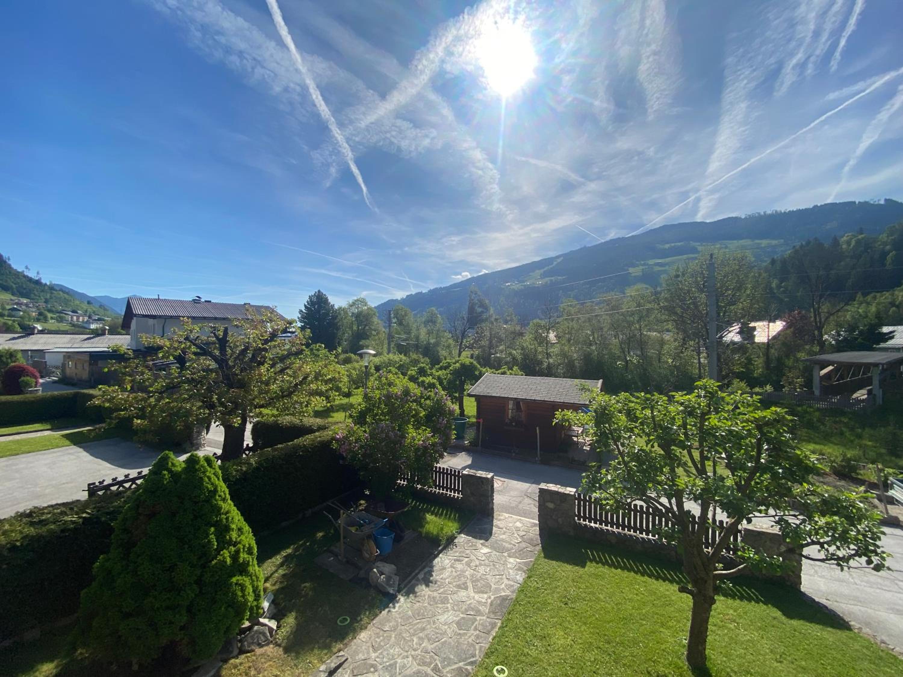 Ferienhaus JOLOISIA mit Blick auf Planai