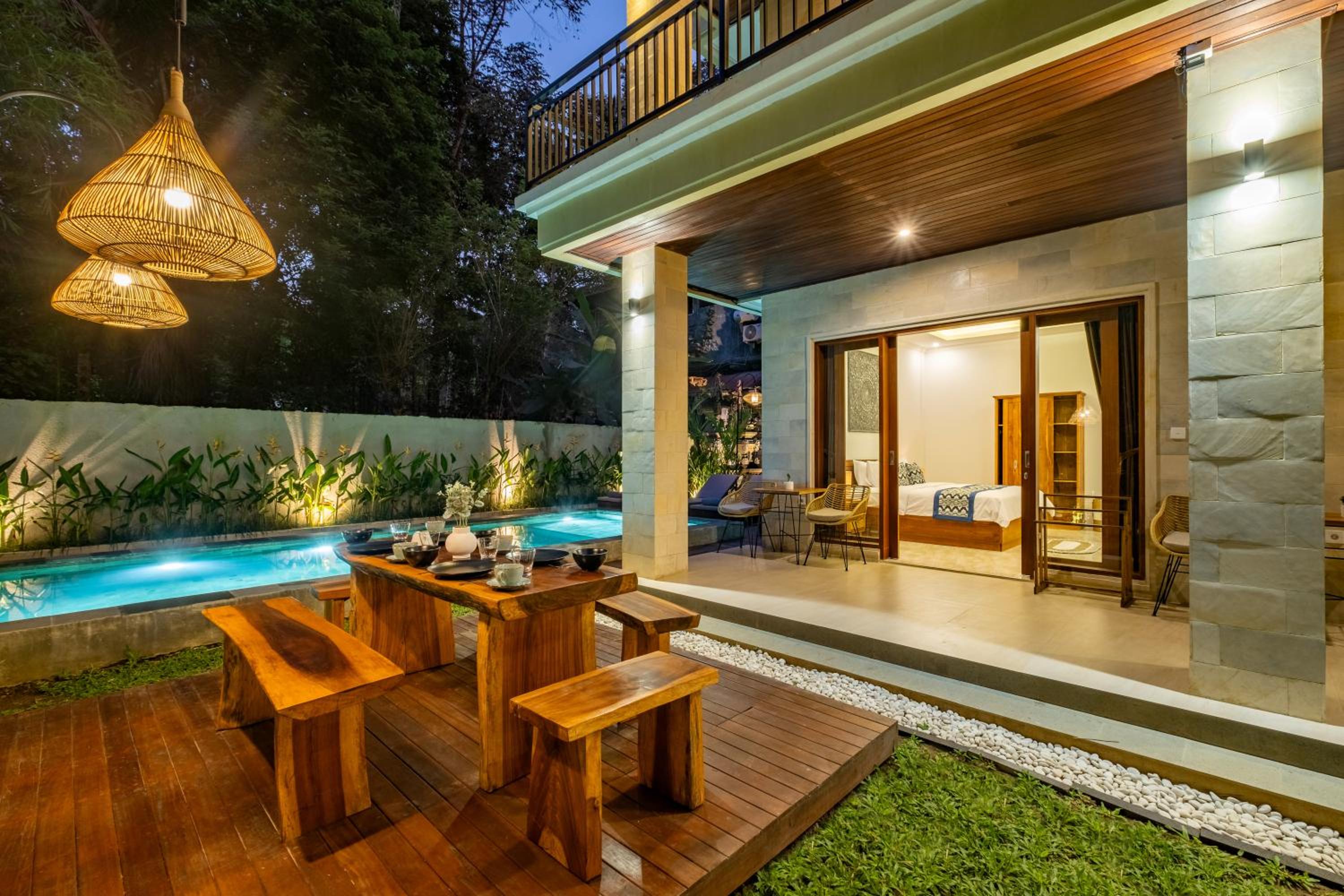 D' Radja Ubud Villa - Luxury 4BR Private Pool Sanctuary view 2