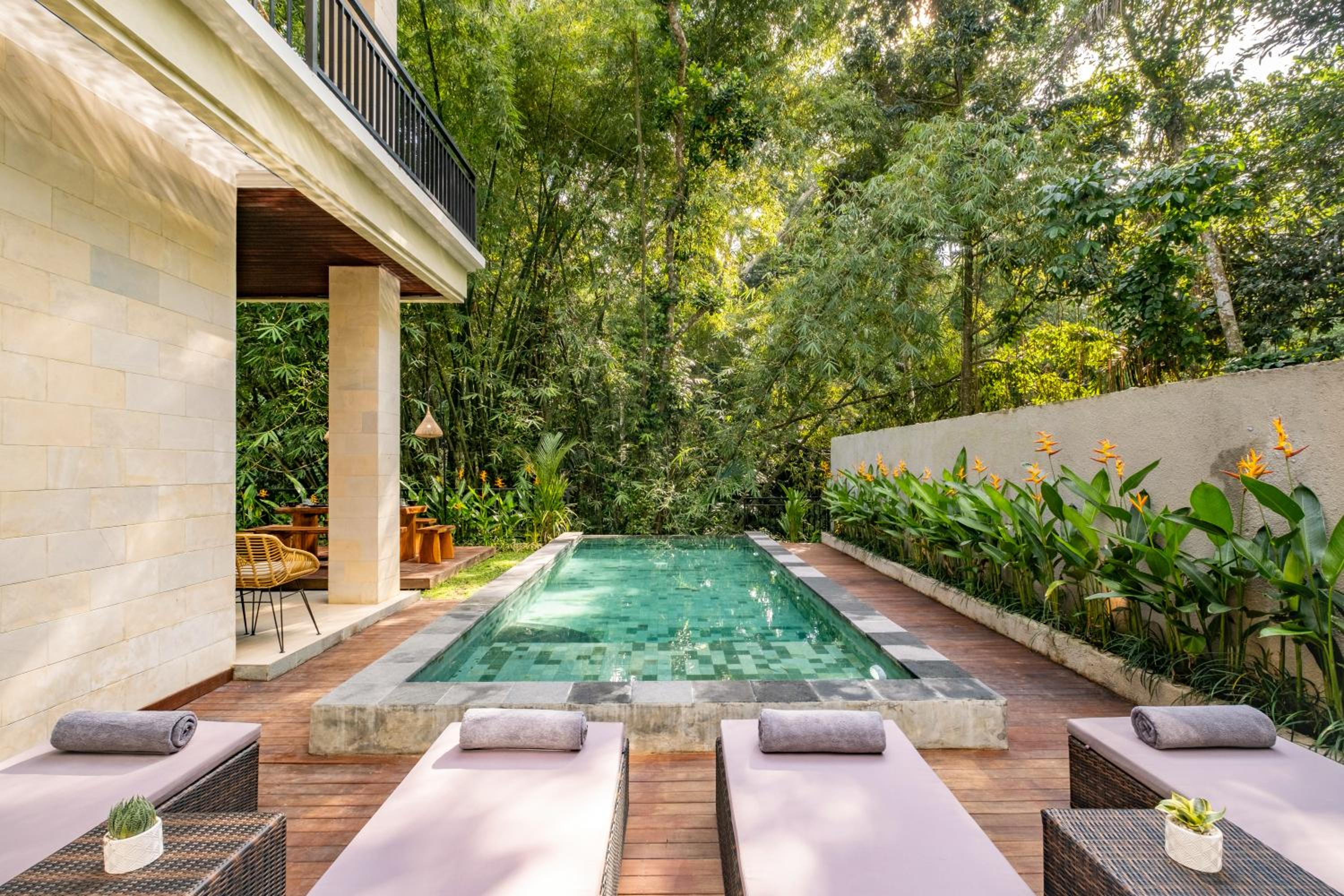 D' Radja Ubud Villa - Luxury 4BR Private Pool Sanctuary view 3