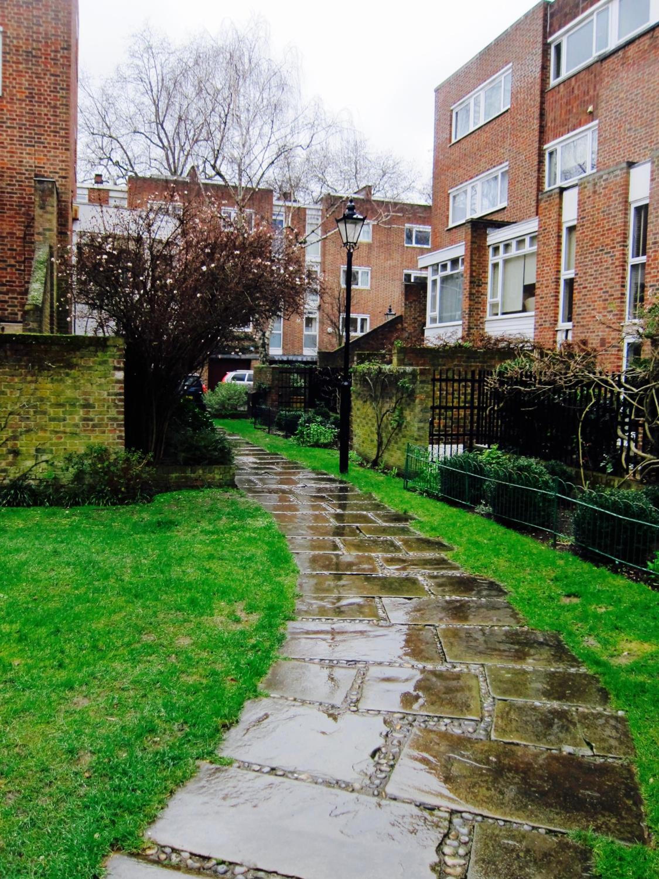 Woodsford Sq - Private Parking view 2
