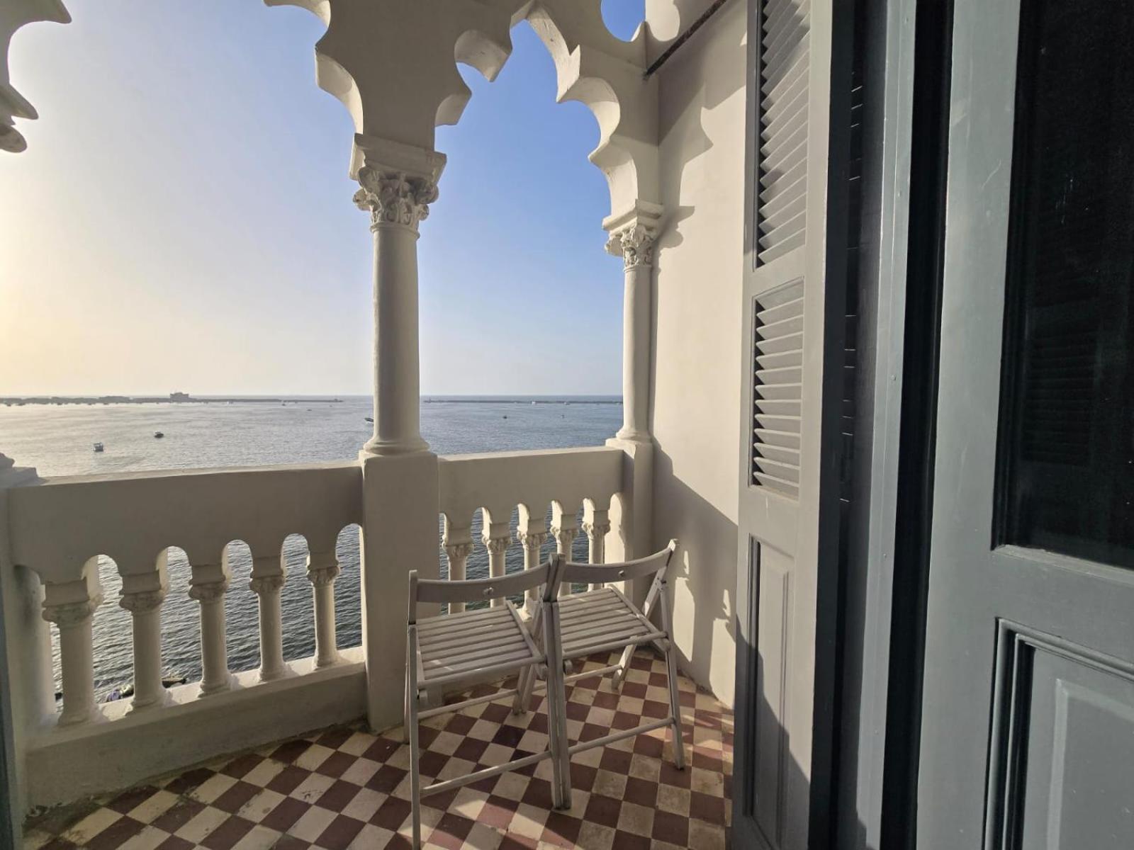 grey l studio apartments Corniche Alexandria Little Venice