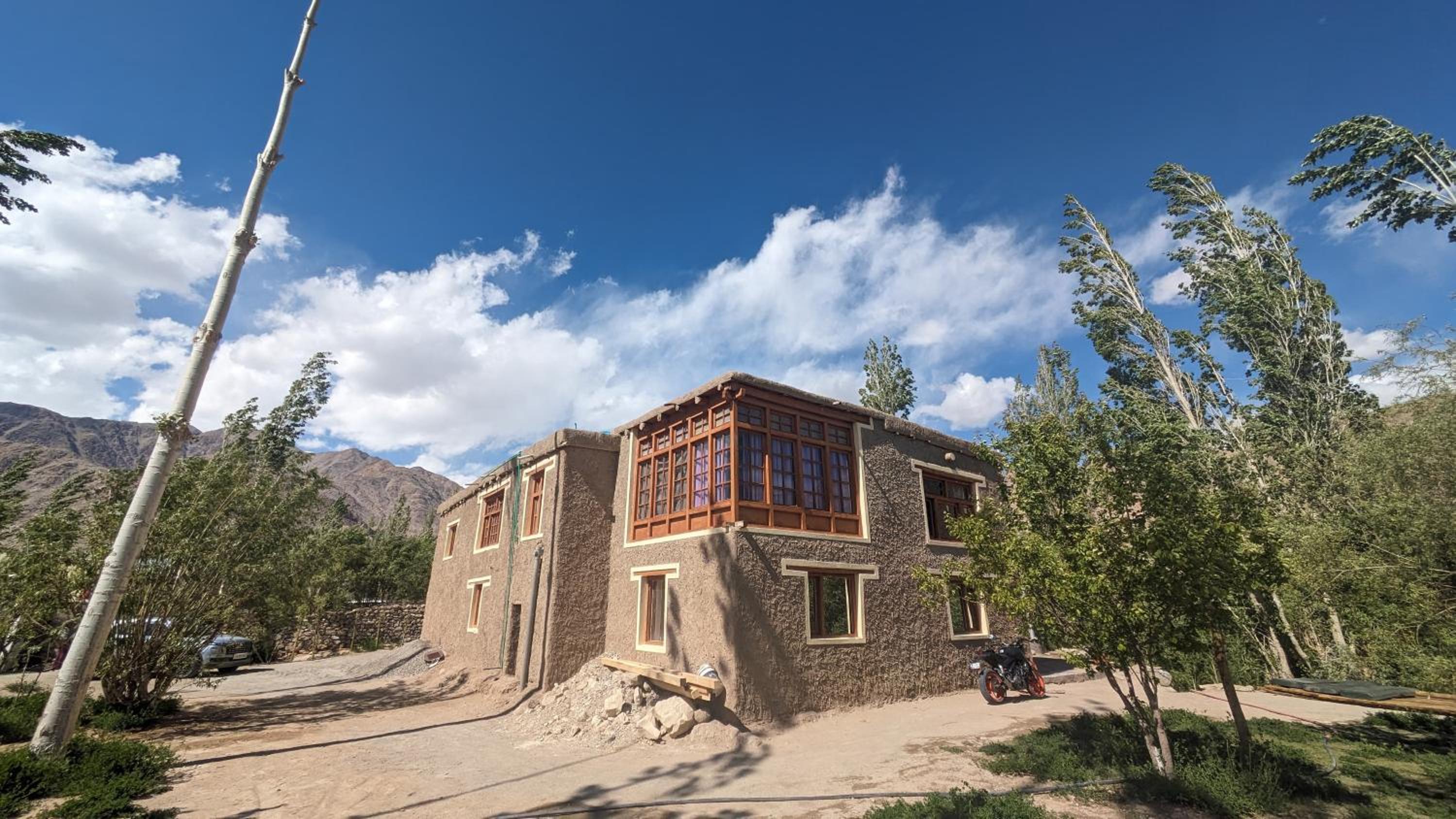 Mud House Phyang leh ladakh view 2