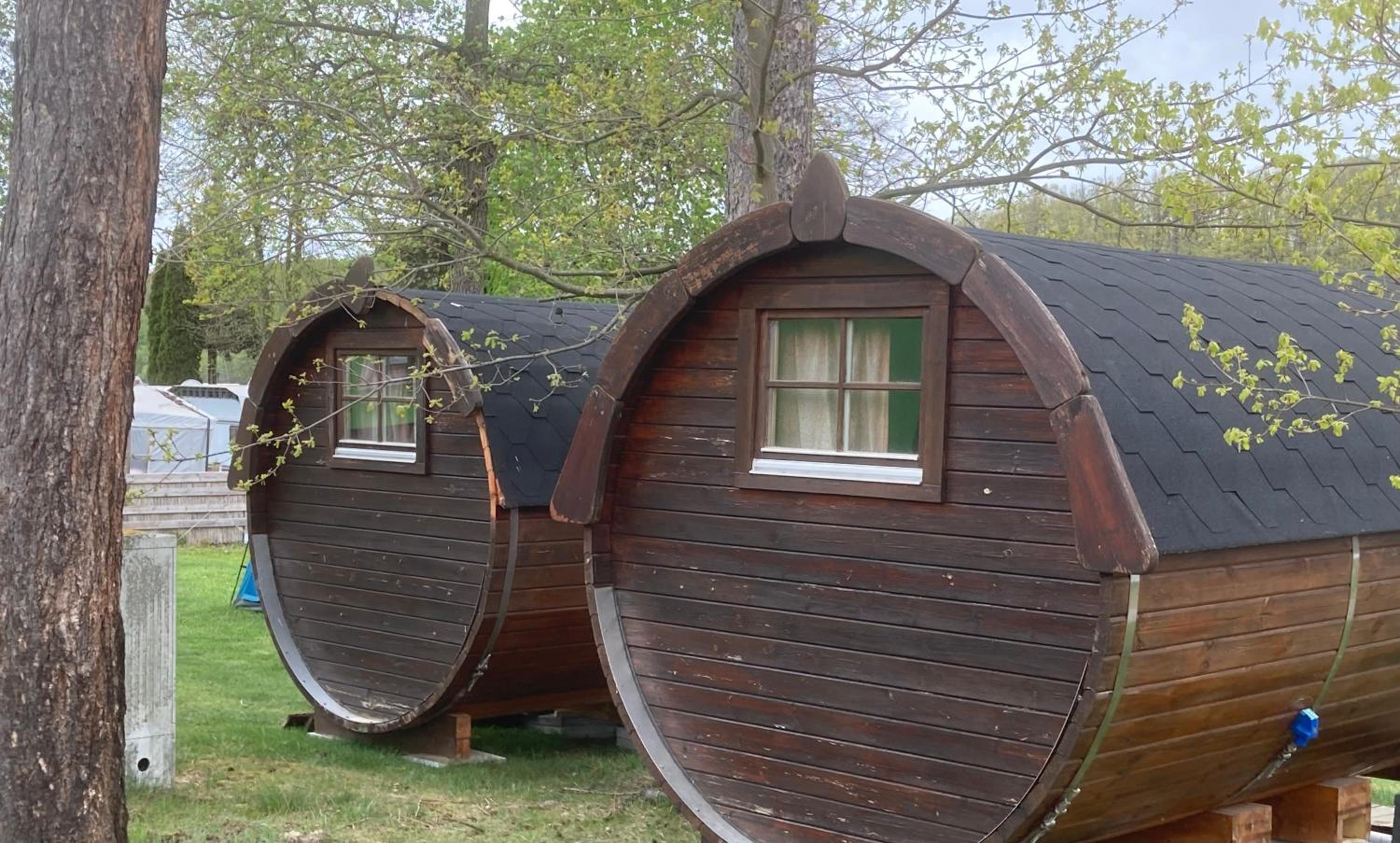 Campingfass mit Panoramaterrasse