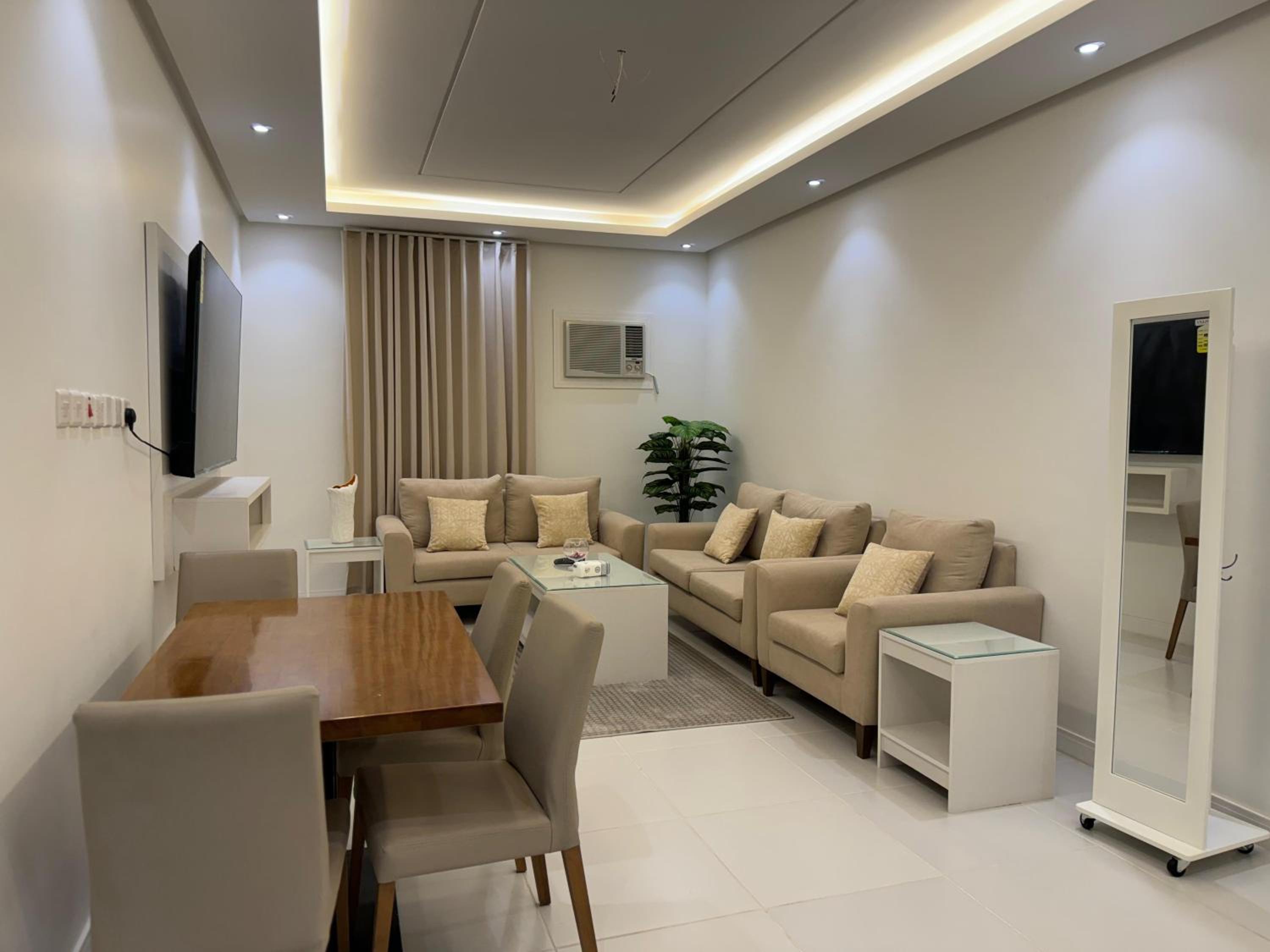 The white Apartments