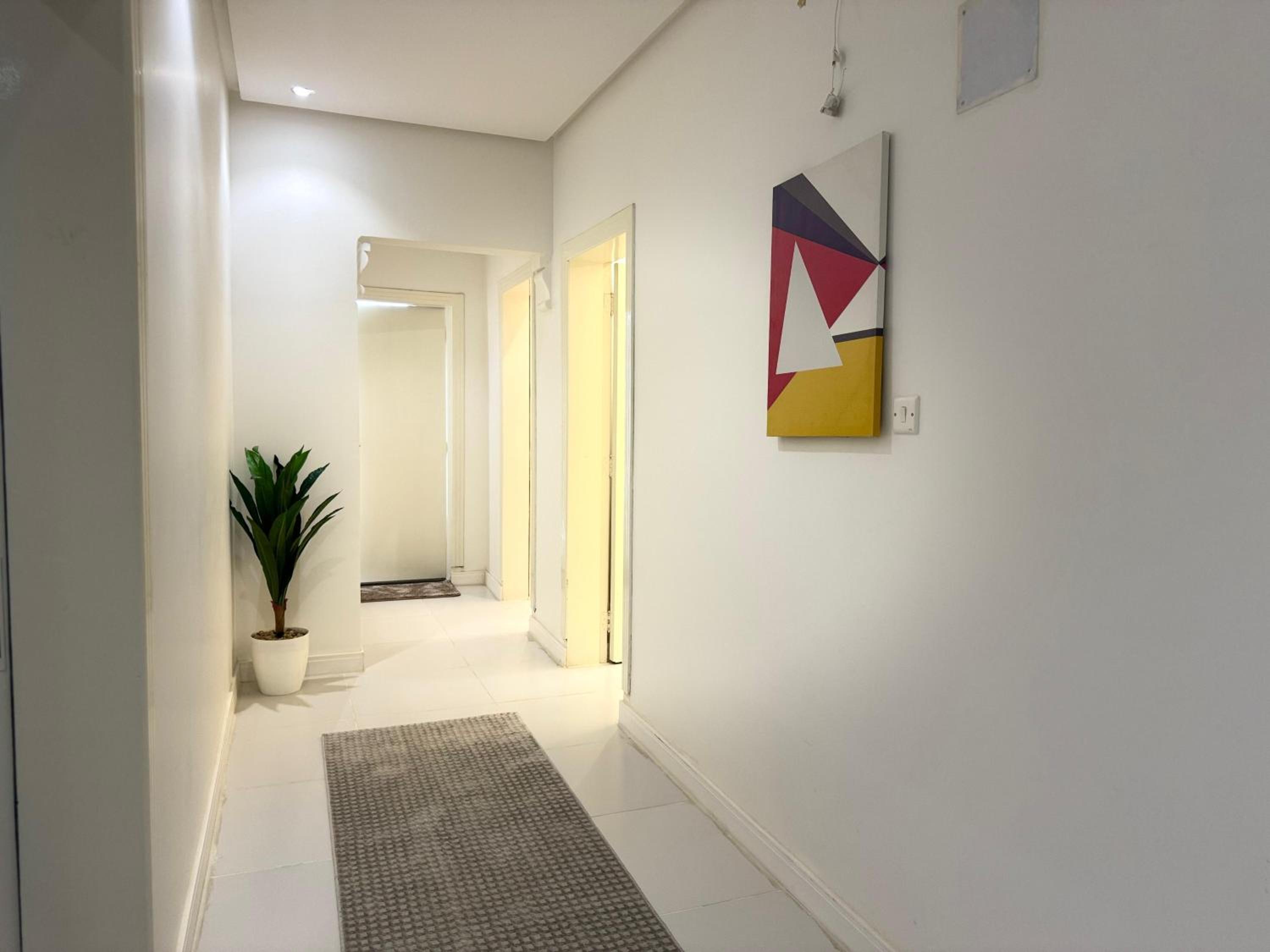 The white Apartments