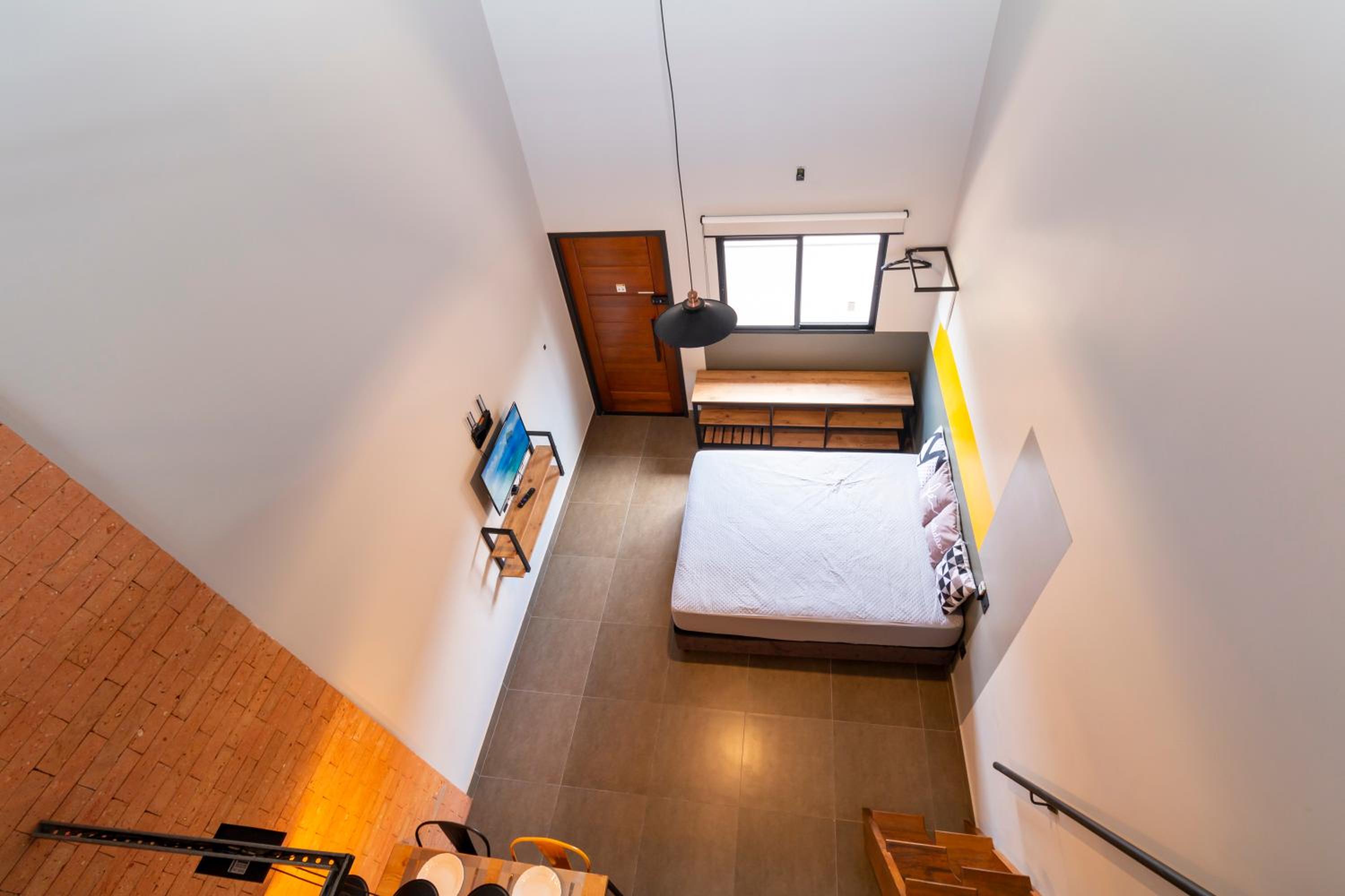 Loft moderno próximo a Praia Grande e Centro Turístico