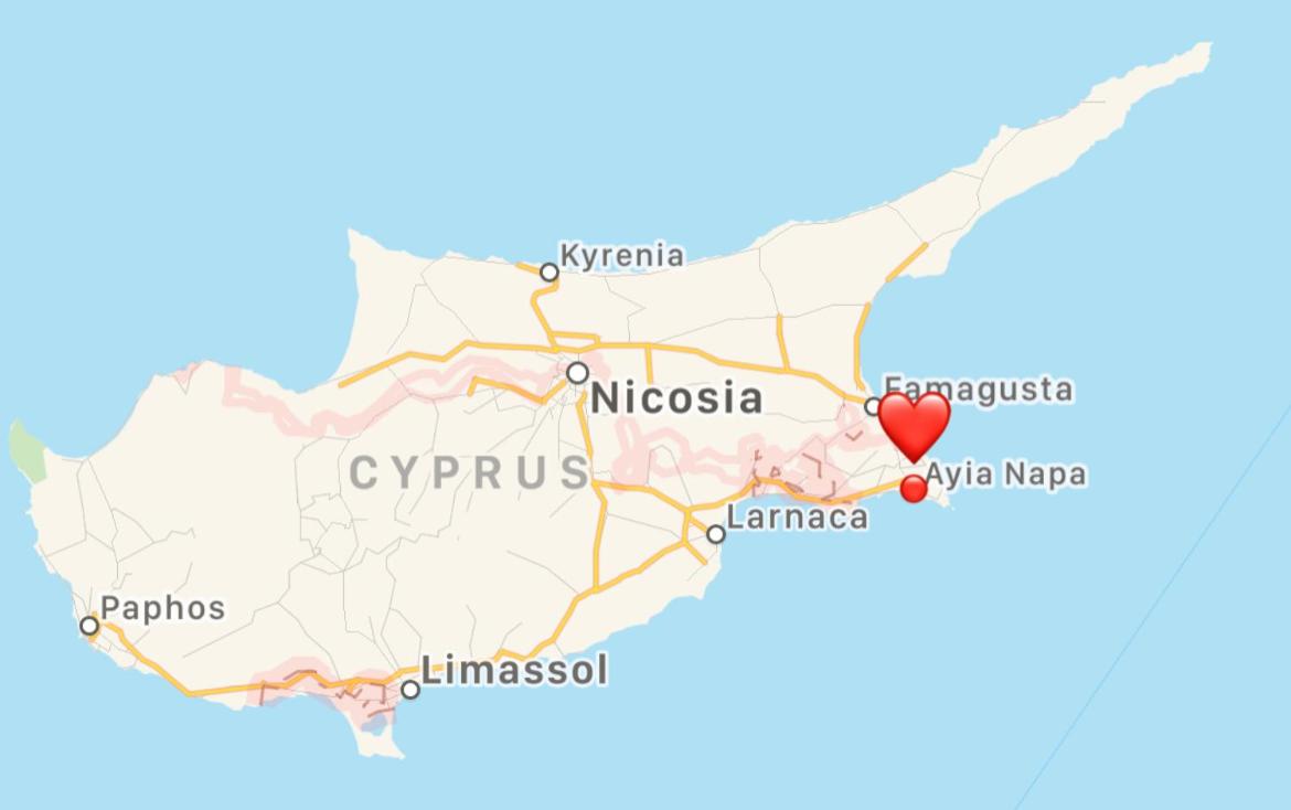 SPECIAL OFFER -70 Percent Off - 2 BR - Sleep 7 - Best Location at Ayia Napa City Center