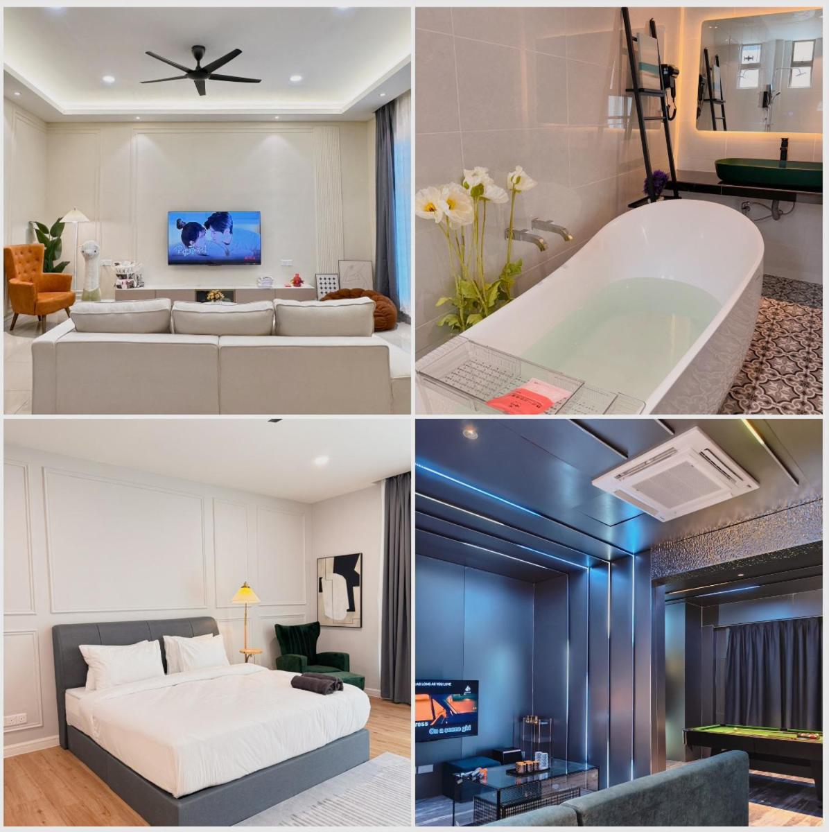 Brand new house with Karaoke room near to jonker Netflix 18 pax by Doraee Home photo 1