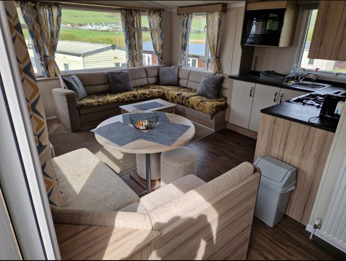 Experience Coastal Bliss in Our Modern 2019 Sea Viev 2 Bedroom static caravan at Clarach Bay Holiday Village! view 3