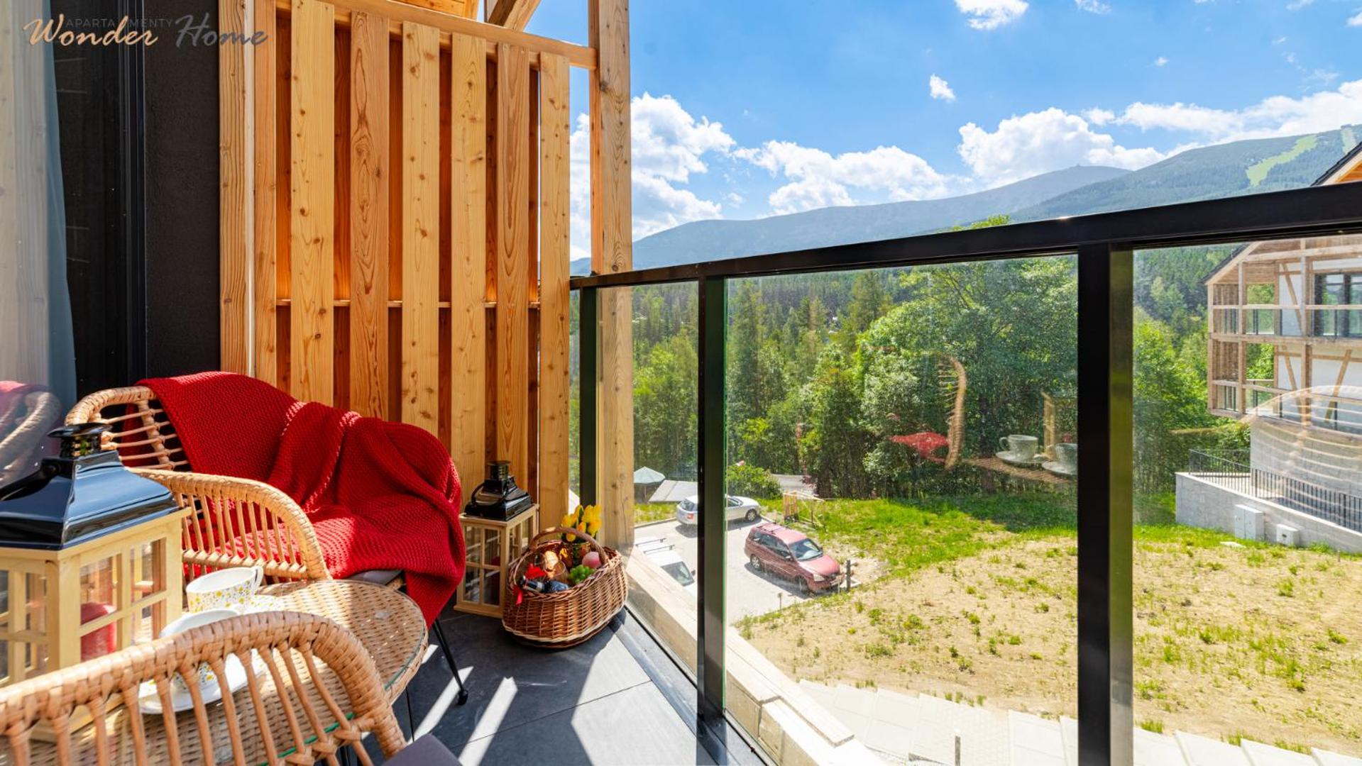 Wonder Home - Orlik Residence - Apartamenty z widokiem na Śnieżkę, blisko wyciągów, Ski Arena i Kościółka Wang