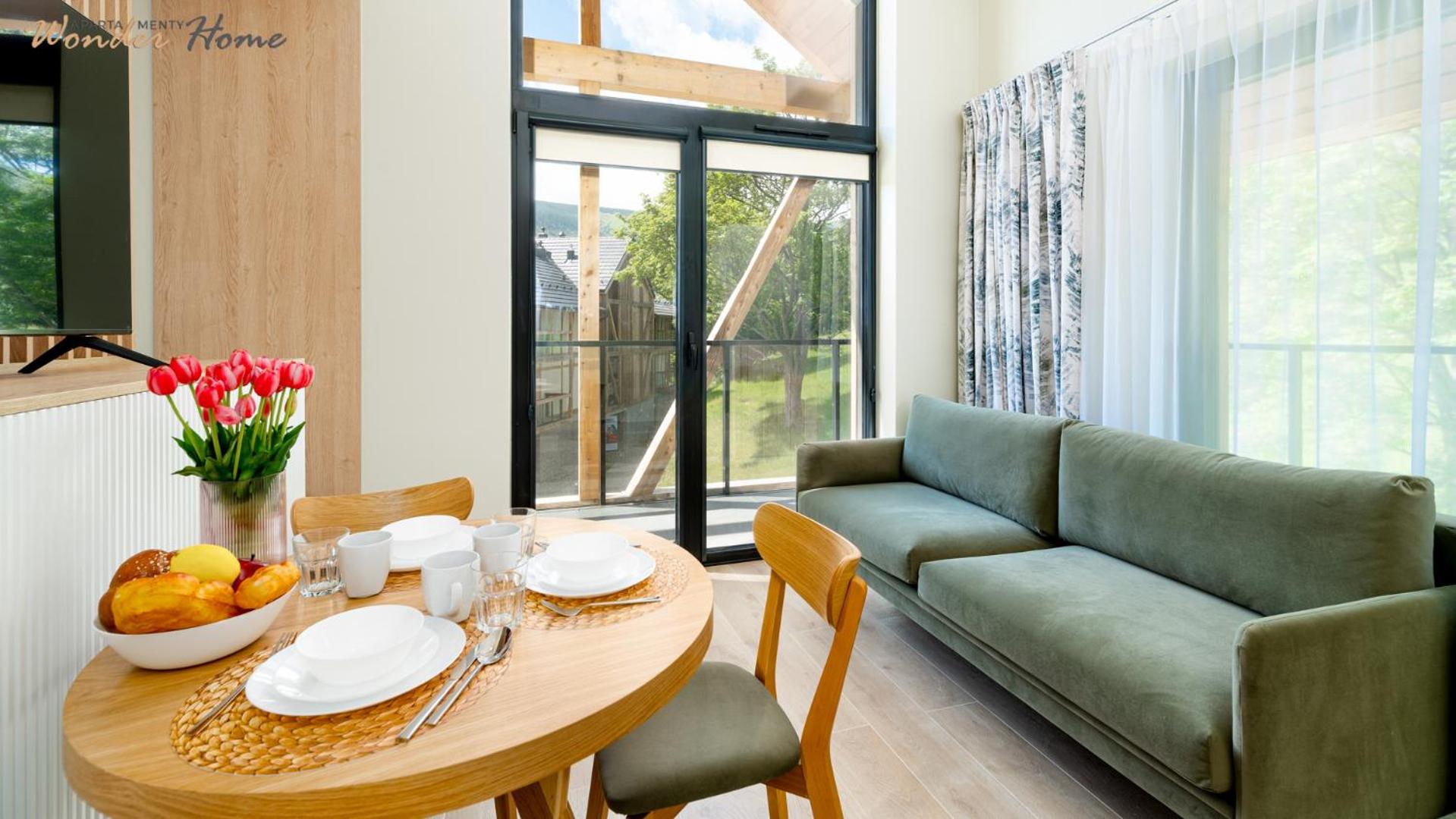 Wonder Home - Orlik Residence - Apartamenty z widokiem na Śnieżkę, blisko wyciągów, Ski Arena i Kościółka Wang