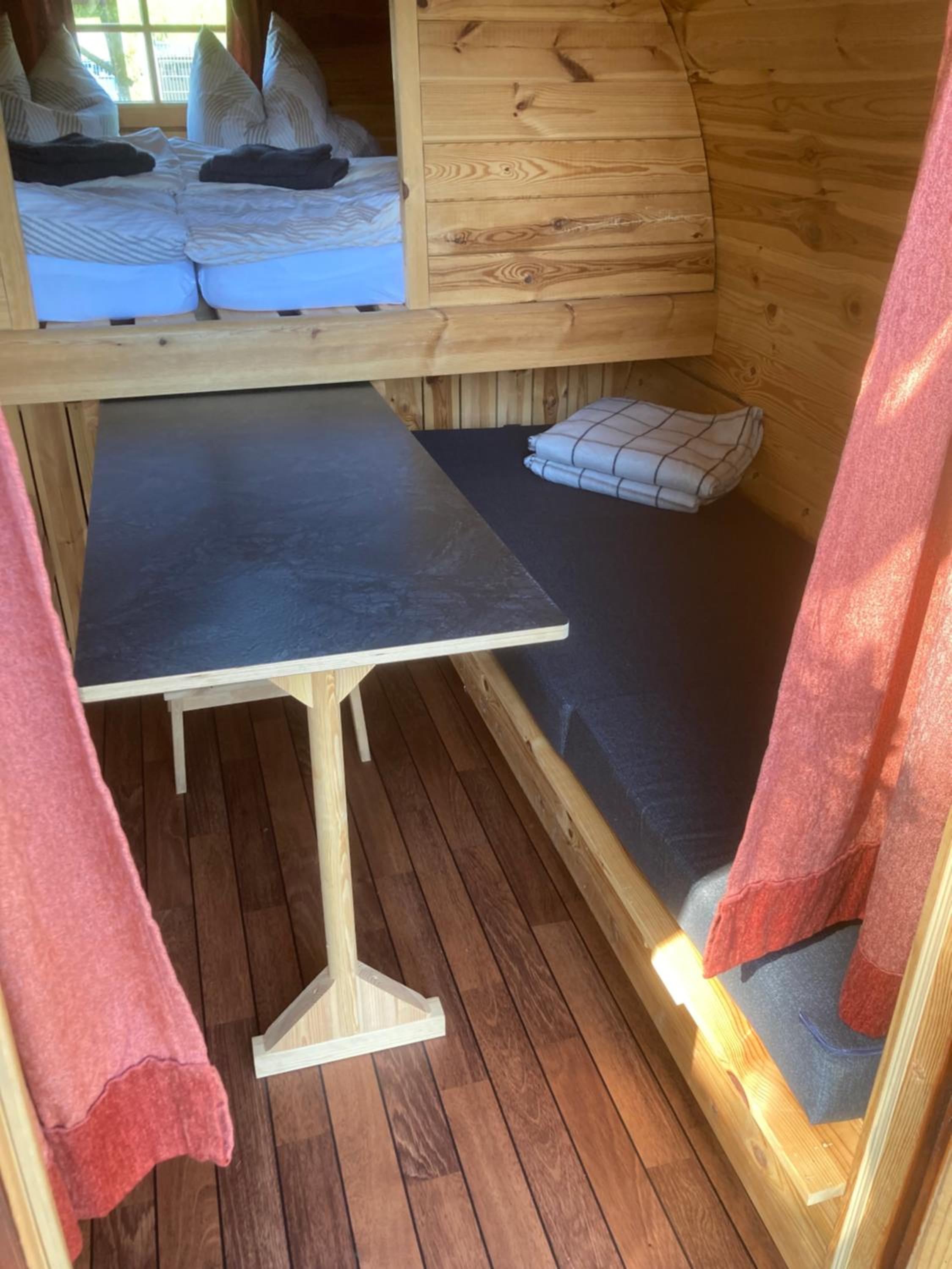 Campingfass mit Panoramaterrasse