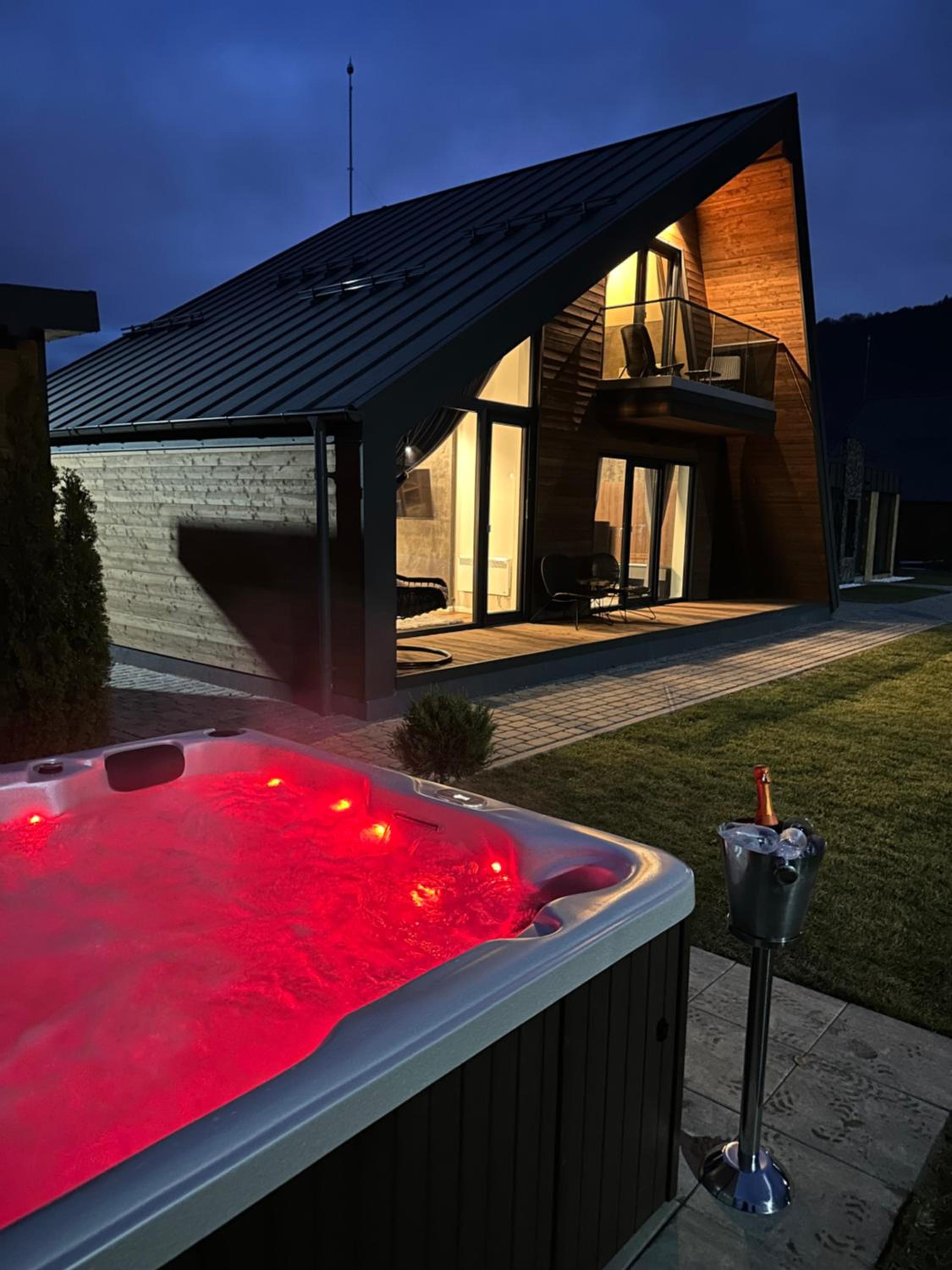 Luxury Aframe view 3