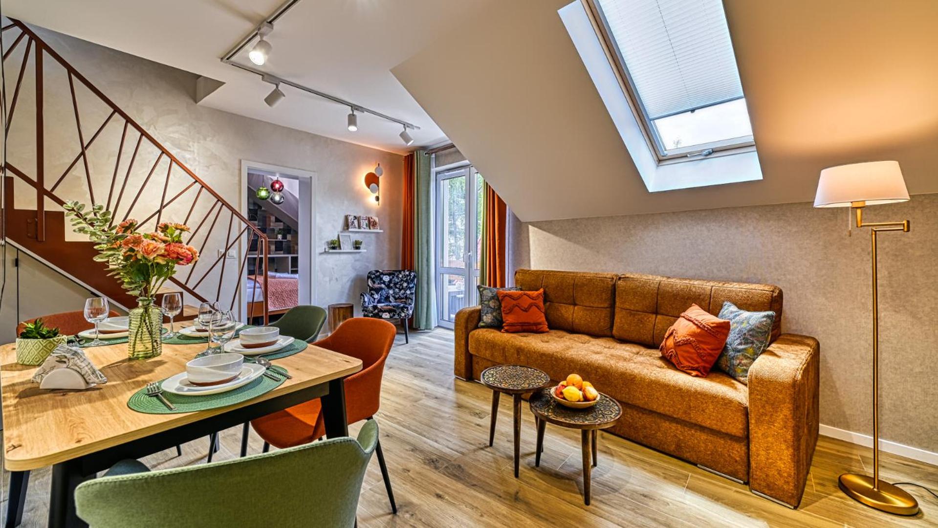 Apartamenty dwupoziomowe KARKONOSKIE KOLORY by Royal Aparts
