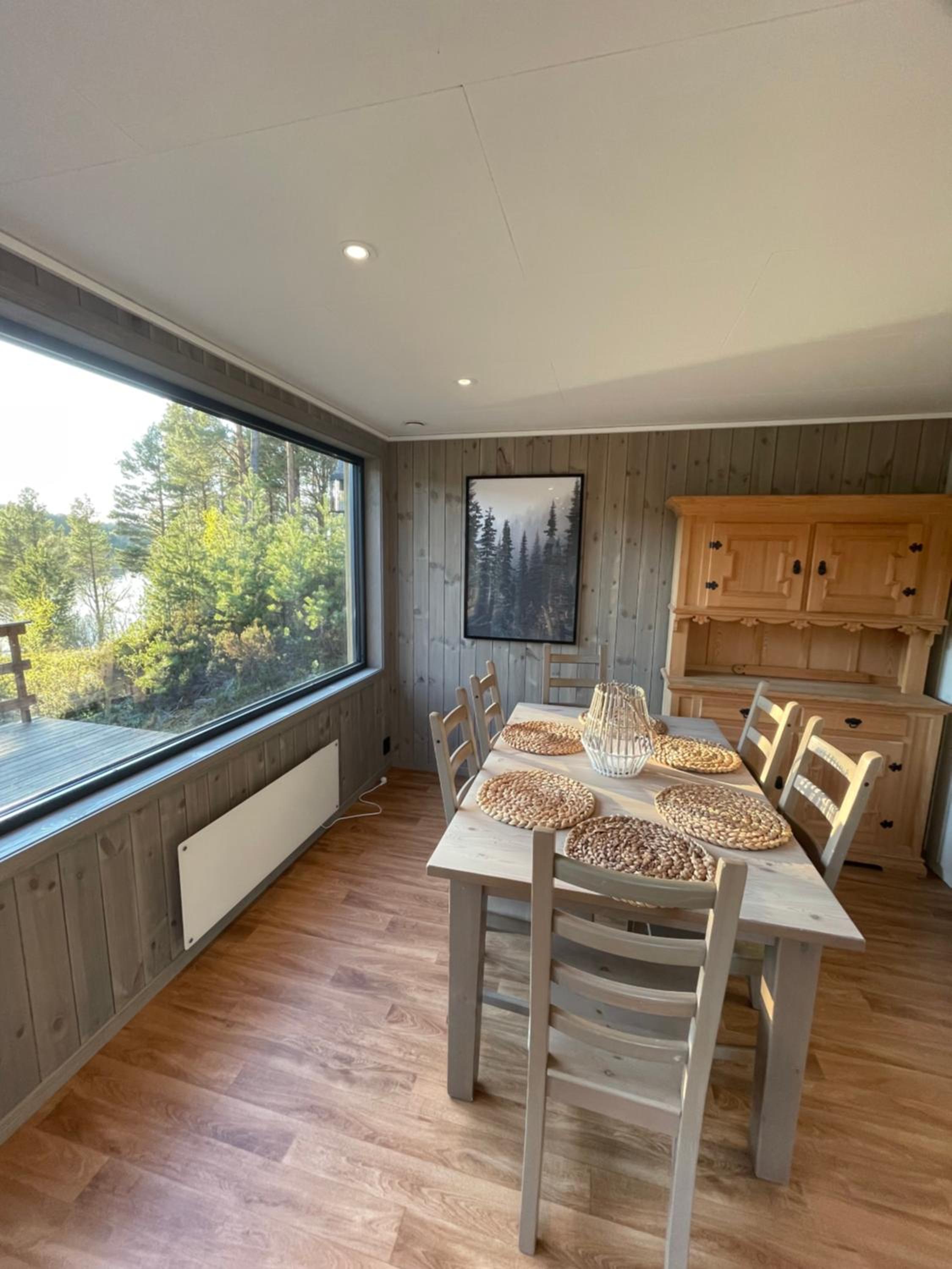 A cottage by the forest with a sea view !