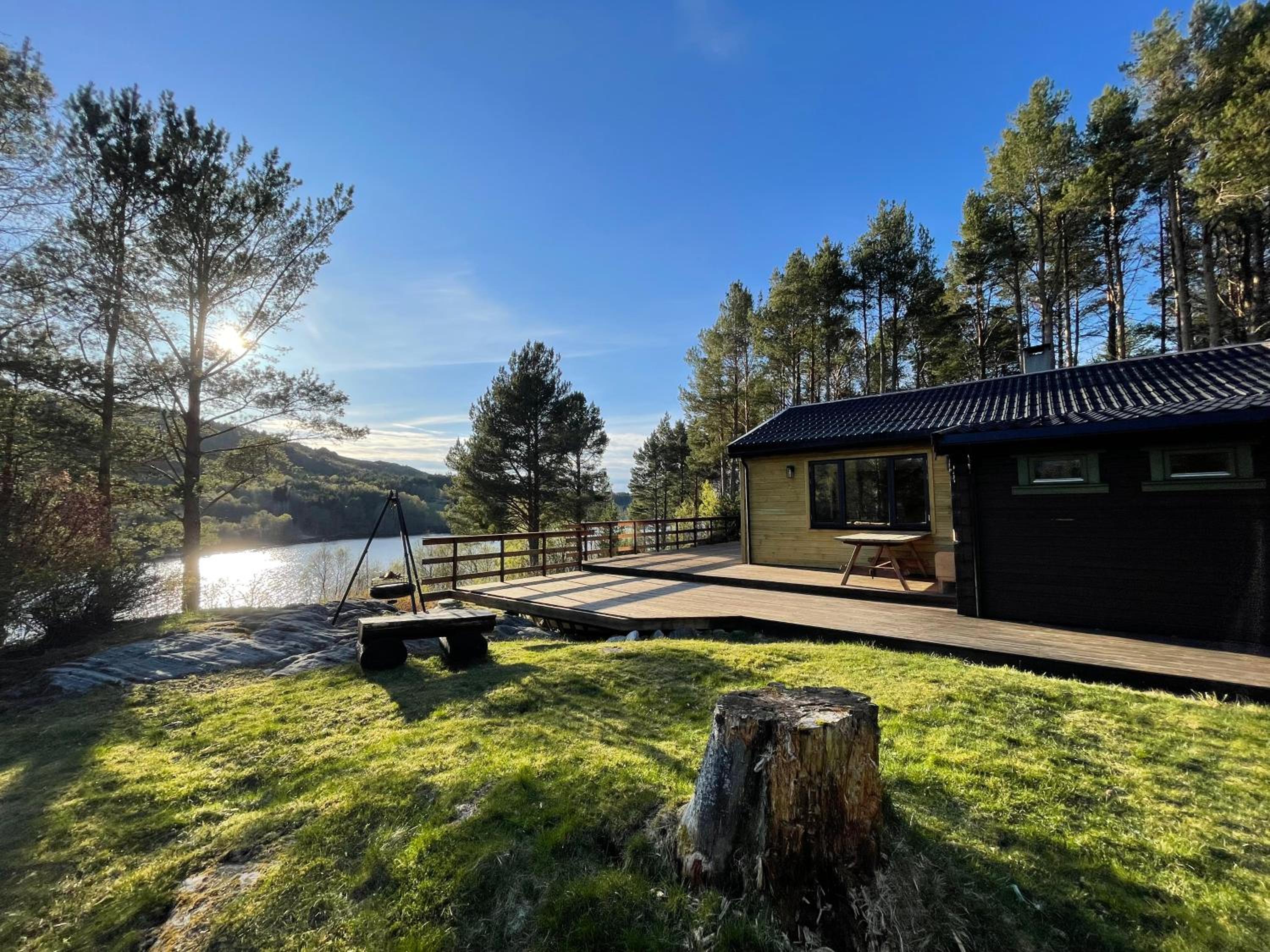 A cottage by the forest with a sea view !