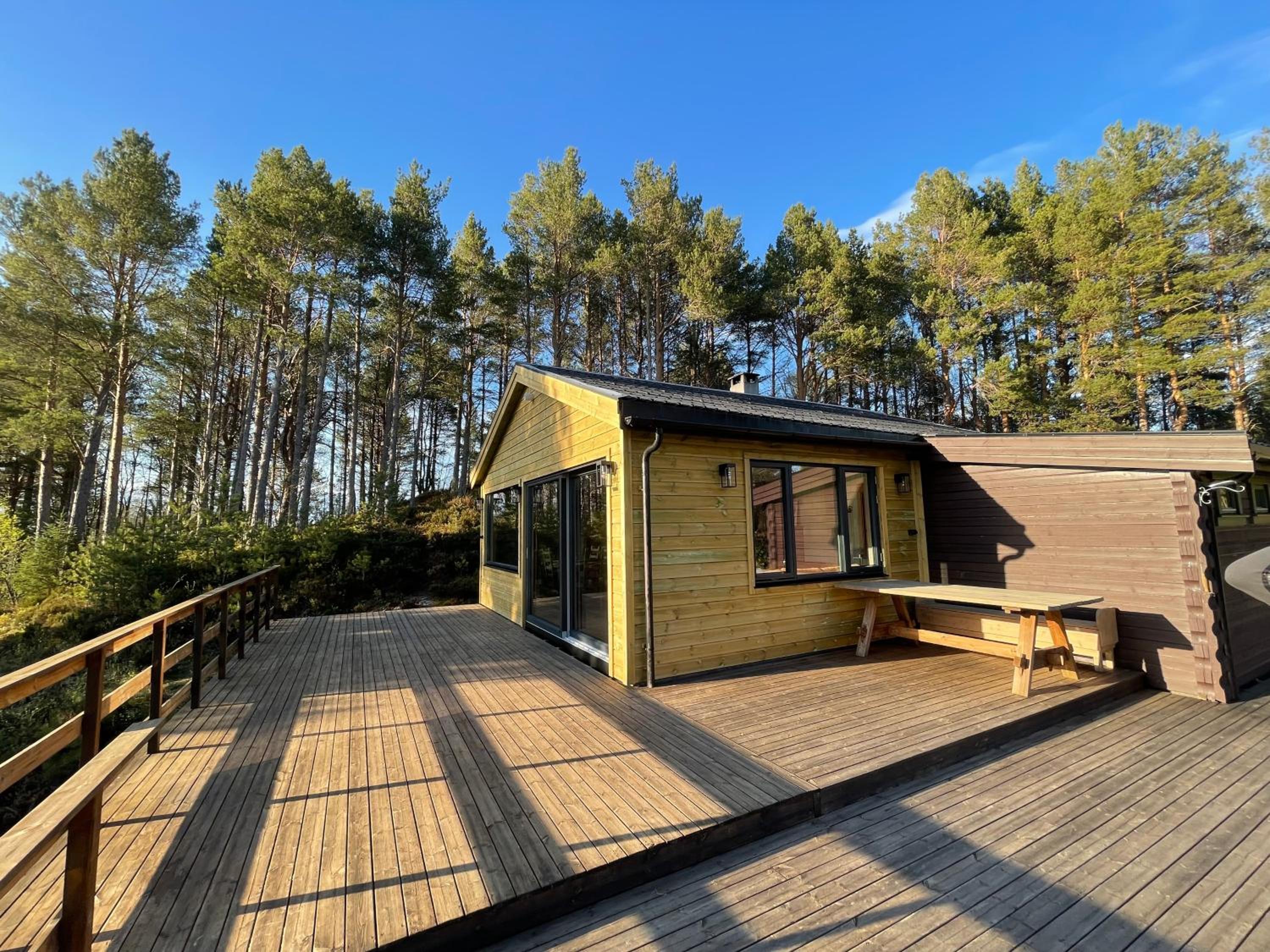 A cottage by the forest with a sea view !