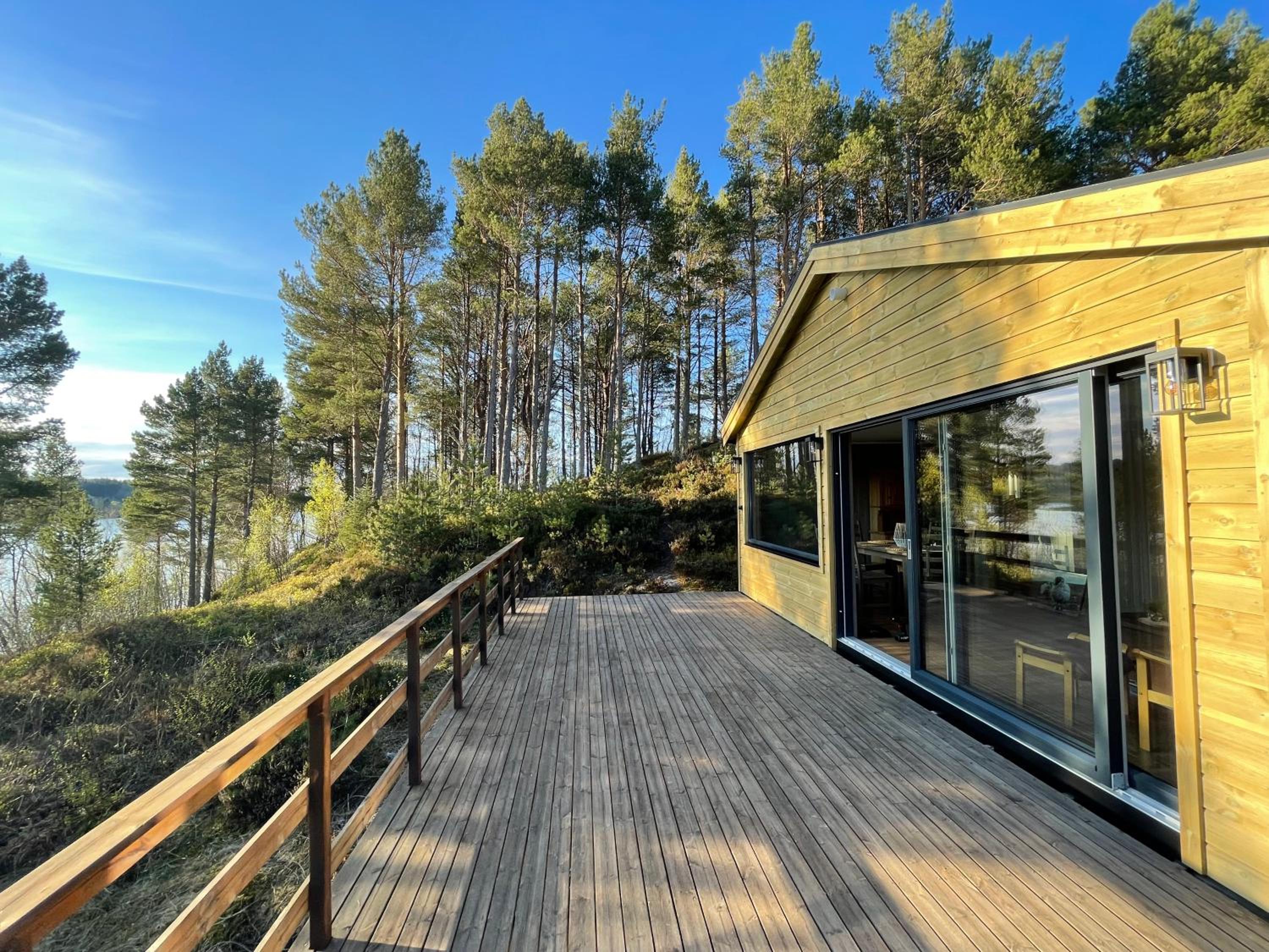 A cottage by the forest with a sea view !
