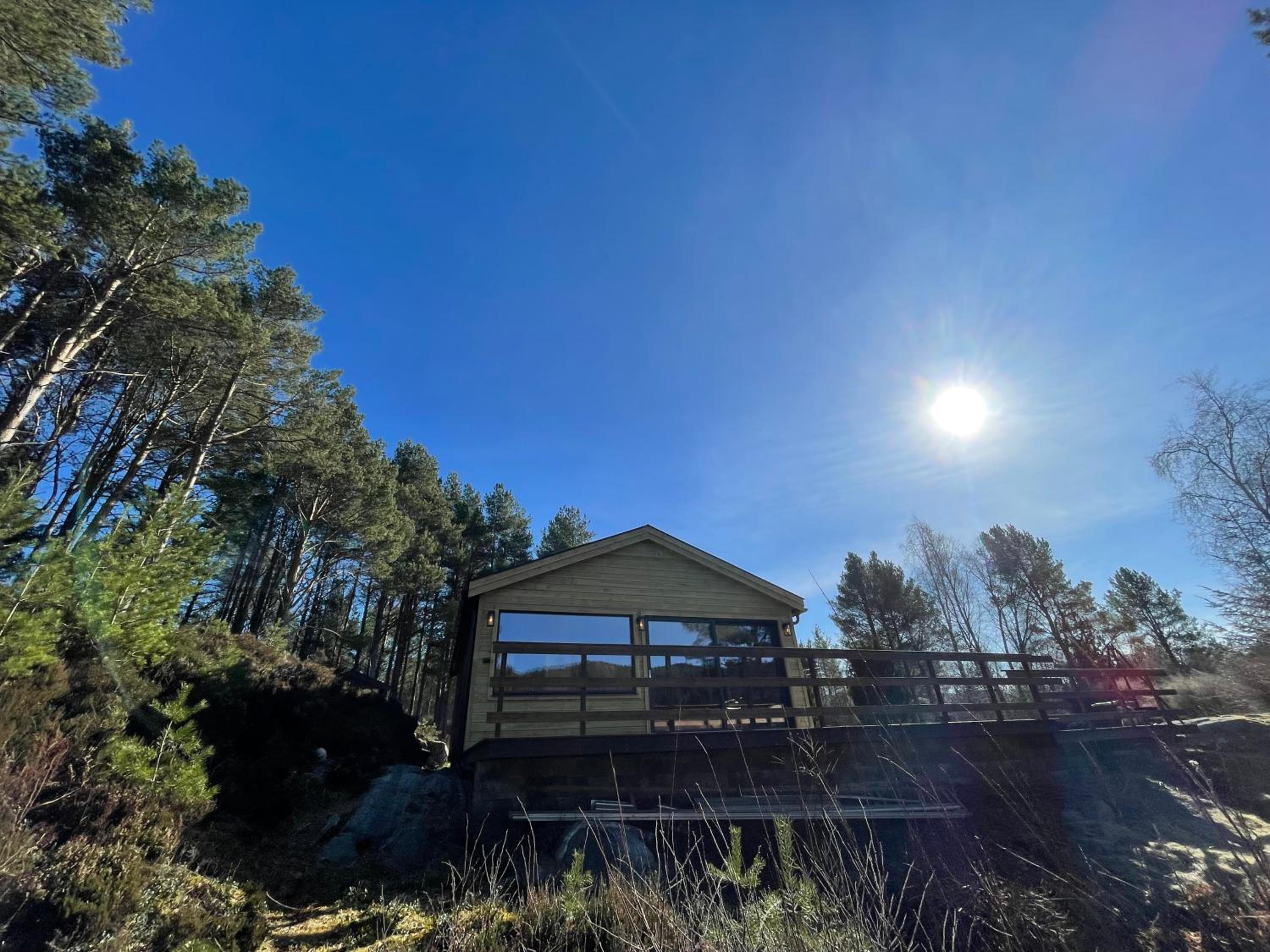 A cottage by the forest with a sea view !