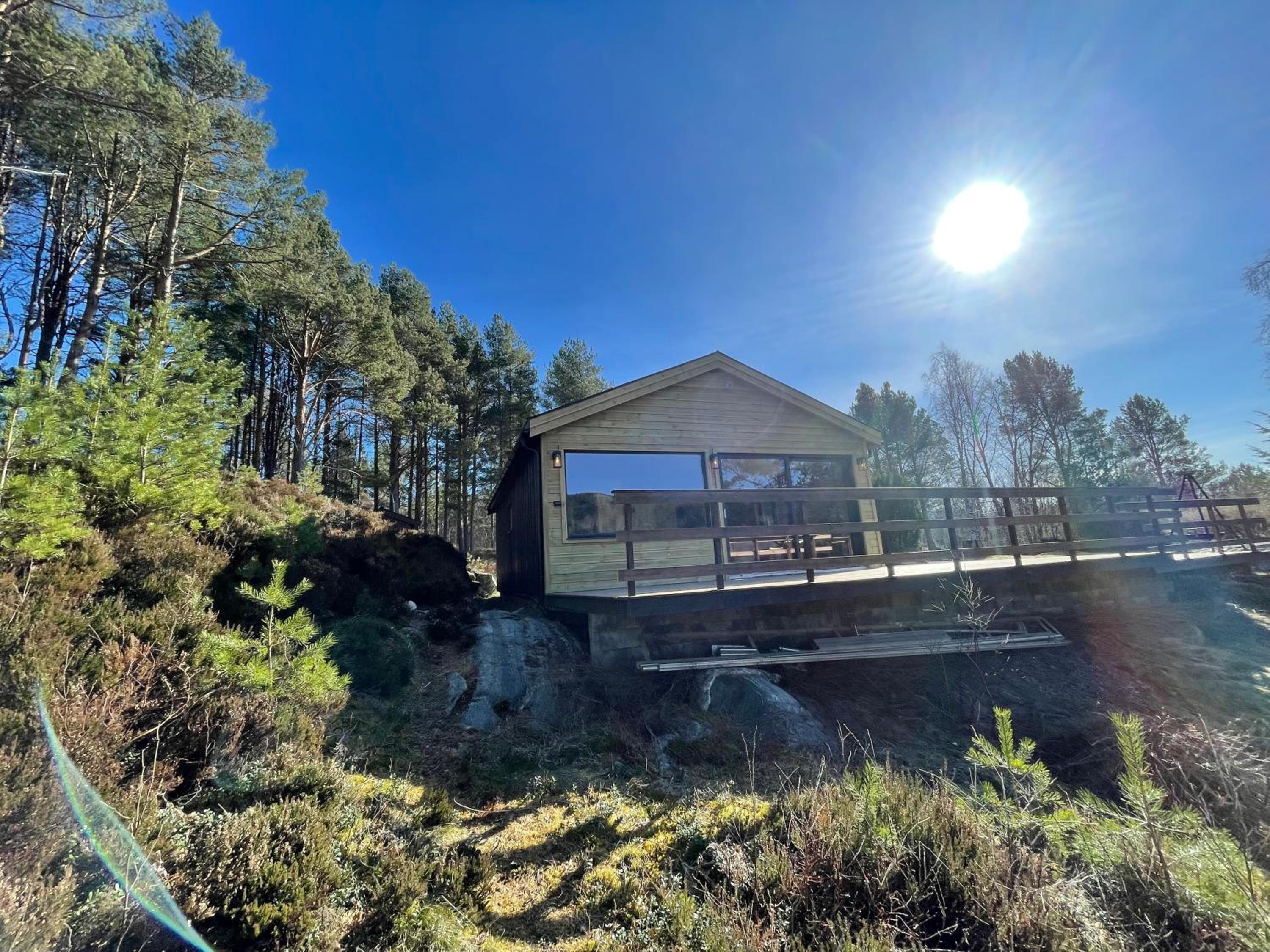 A cottage by the forest with a sea view !