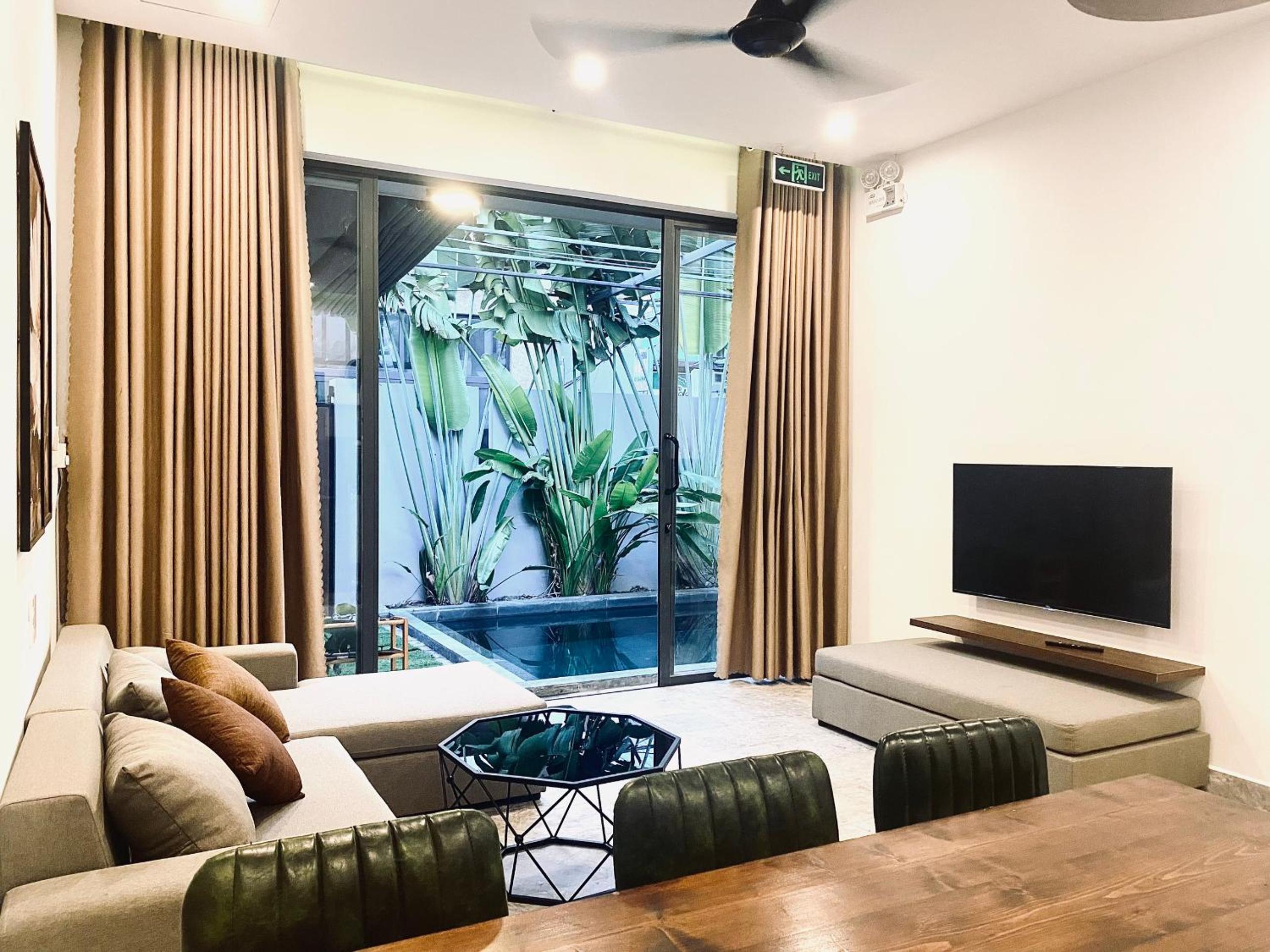 Mưa's house TL-private swimming pool view 2