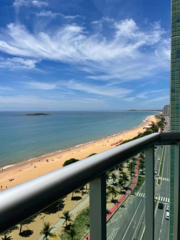 Flat Frente Mar com Varanda