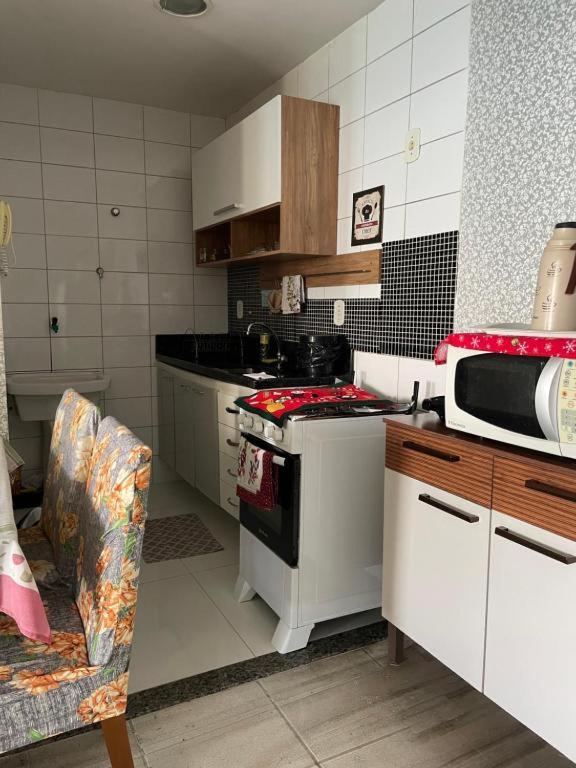 Flat Frente Mar com Varanda