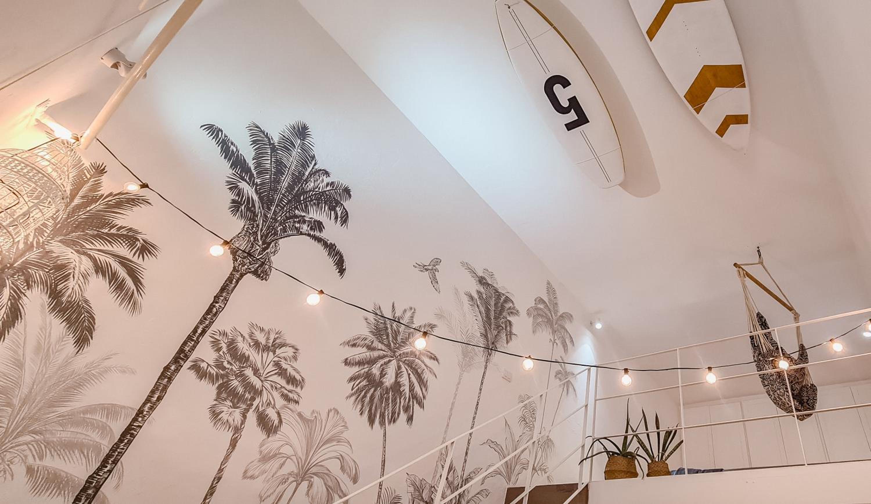 Chic Surf-Inspired Mezzanine Studio 