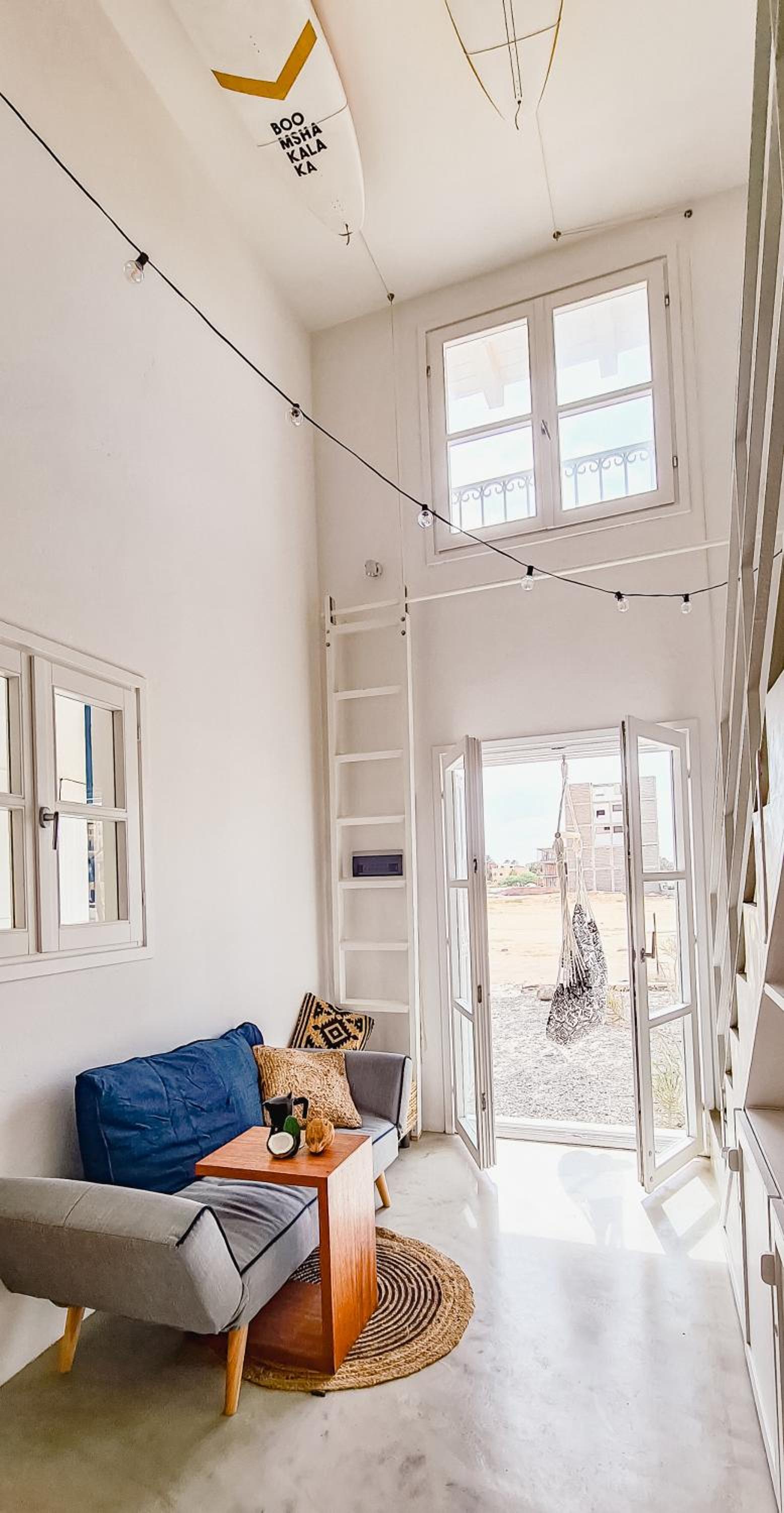 Chic Surf-Inspired Mezzanine Studio 