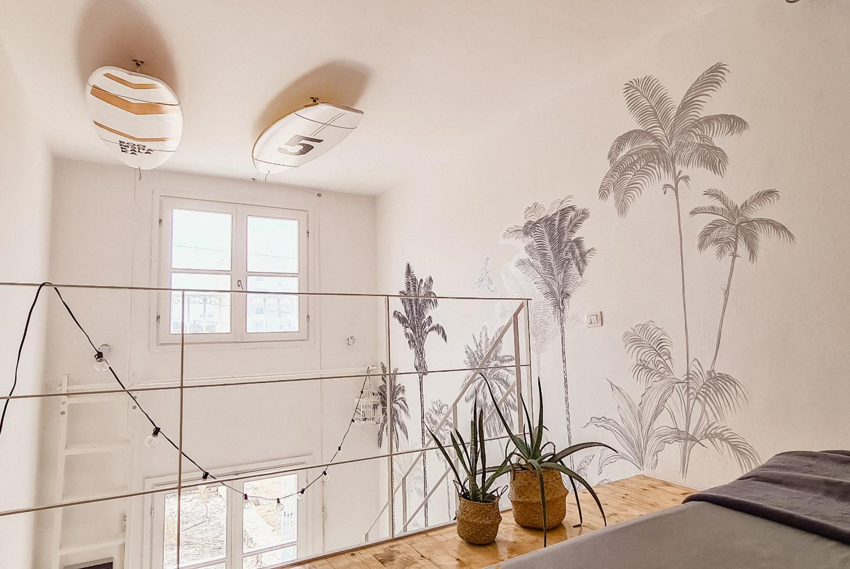 Chic Surf-Inspired Mezzanine Studio 