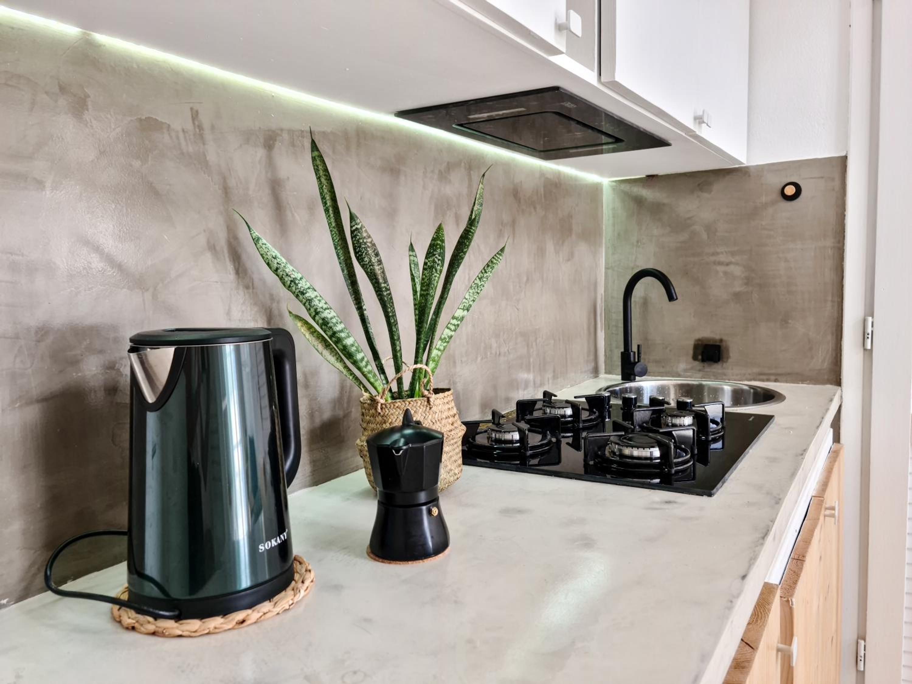 Chic Surf-Inspired Mezzanine Studio 